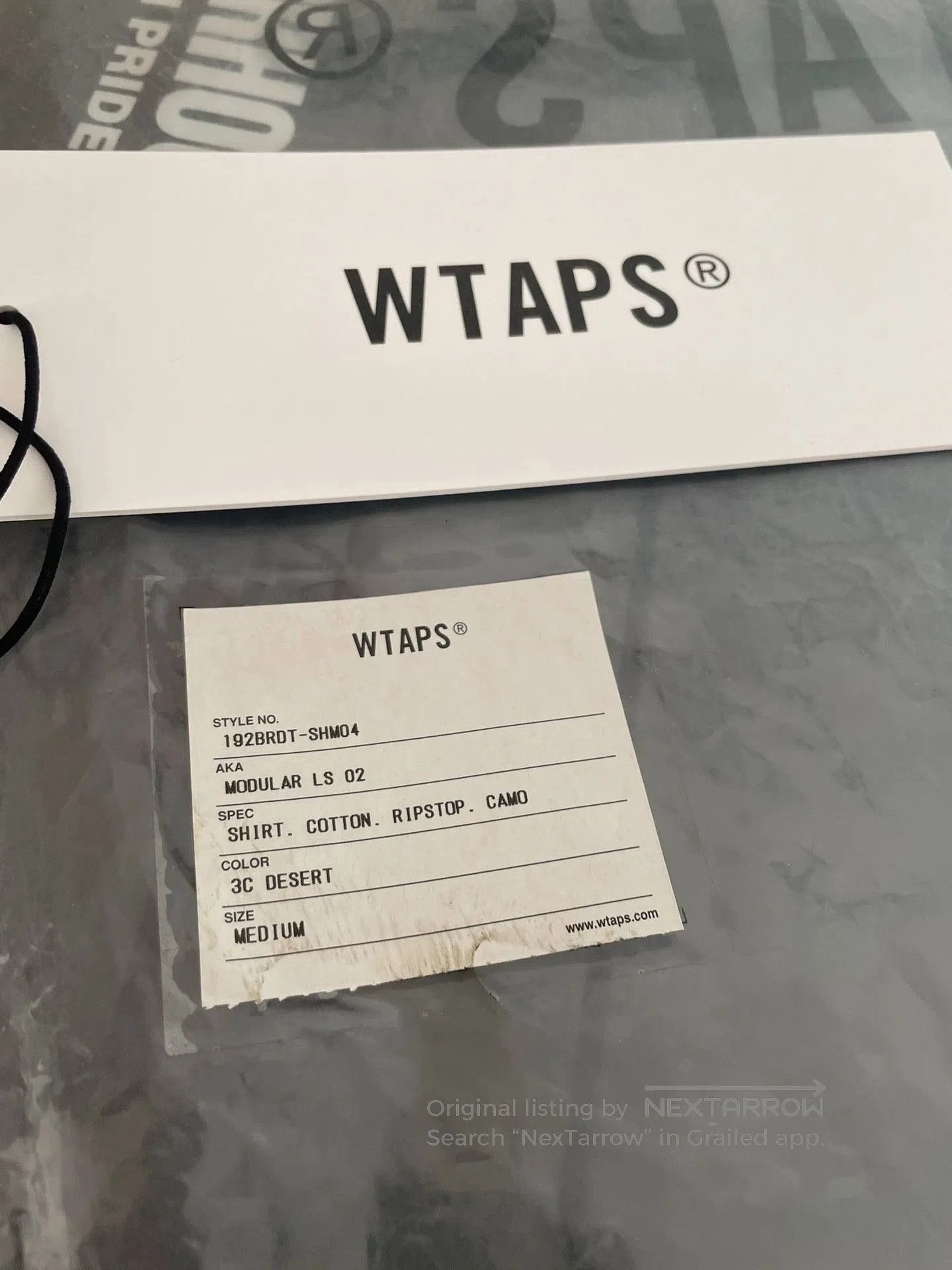 Wtaps WTAPS MODULAR LS 02 CAMO SHIRT. Size US M / EU 48-50 / 2 - 9 Thumbnail