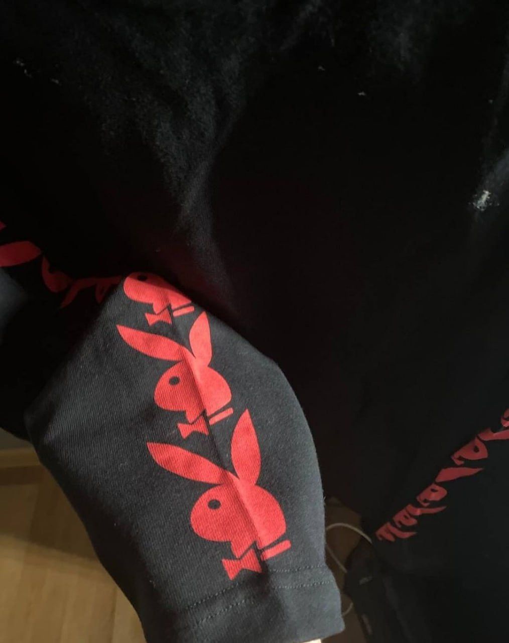 Pleasures Pleasures x Playboy Raglan Long Sleeve Size US XL / EU 56 / 4 - 4 Thumbnail