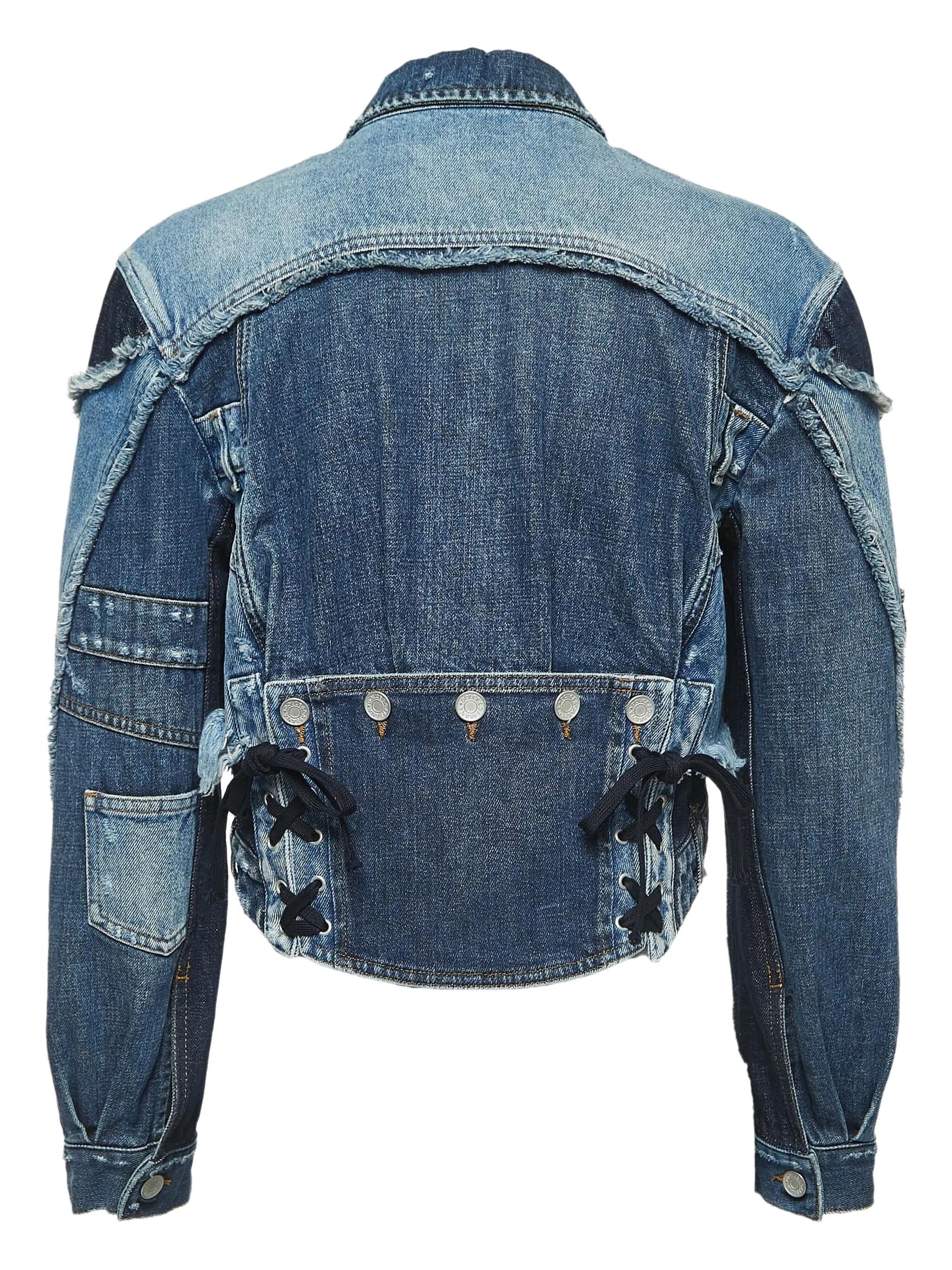 Dolce & Gabbana o1y0825 Denim Jacket in Blue Size M / US 6-8 / IT 42-44 - 2 Thumbnail