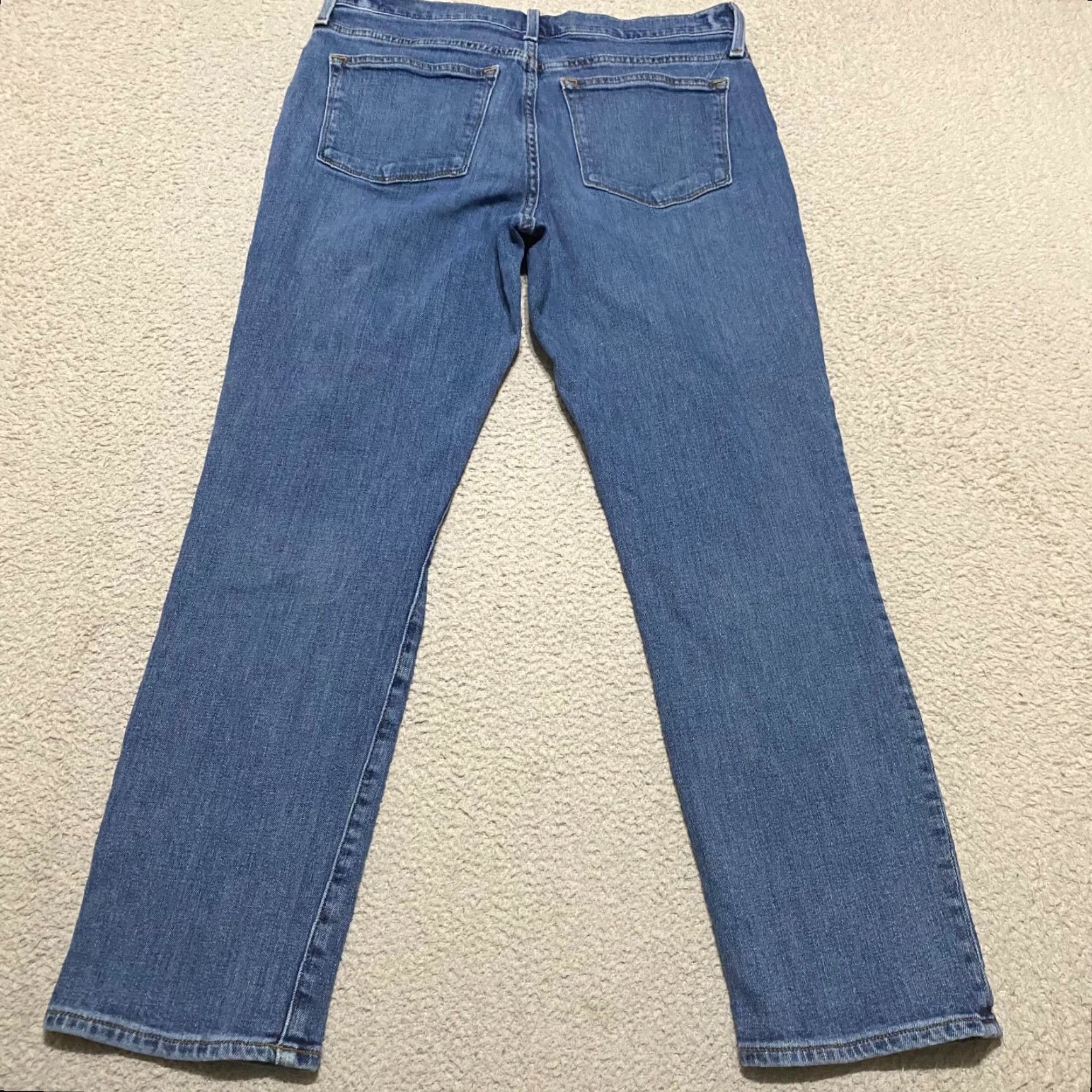 J.Crew J. Crew Womens Jeans Blue Denim Medium Wash Slim Boyfriend Distressed sz 29 Size 29" - 2 Thumbnail