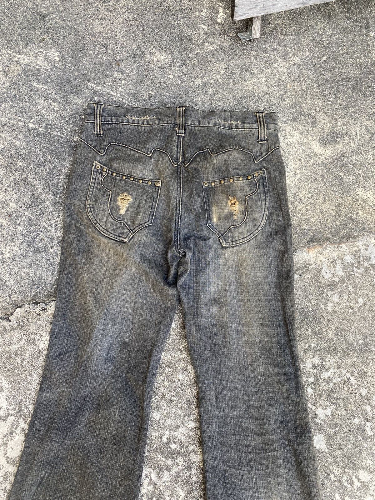 If Six Was Nine Japanese Brands Boot Cut Shinehill Pants - Punk style Size US 32 / EU 48 - 13 Thumbnail