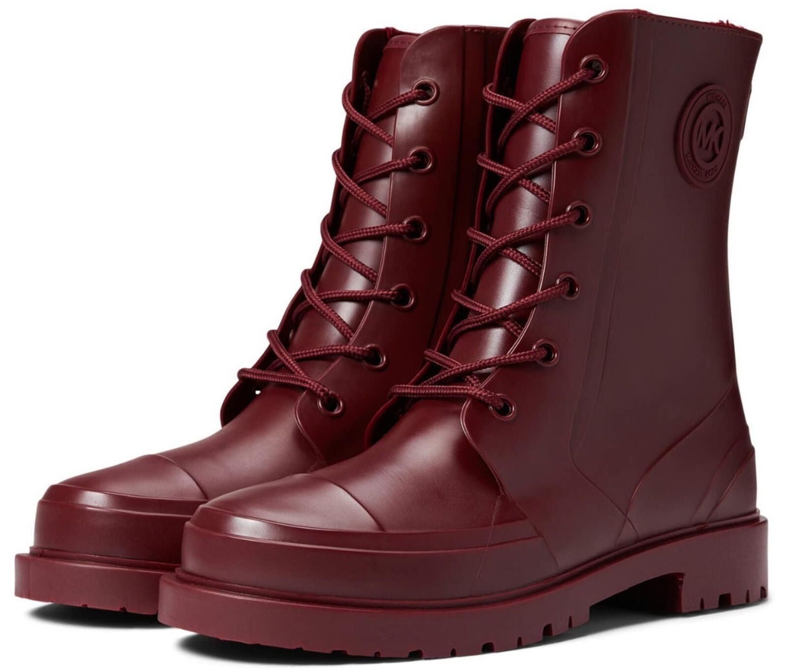 Michael Kors Michael Kors Montaigne Rain Boots Women's Dark Berry 9 M NEW Size US 9 / IT 39 - 1 Thumbnail