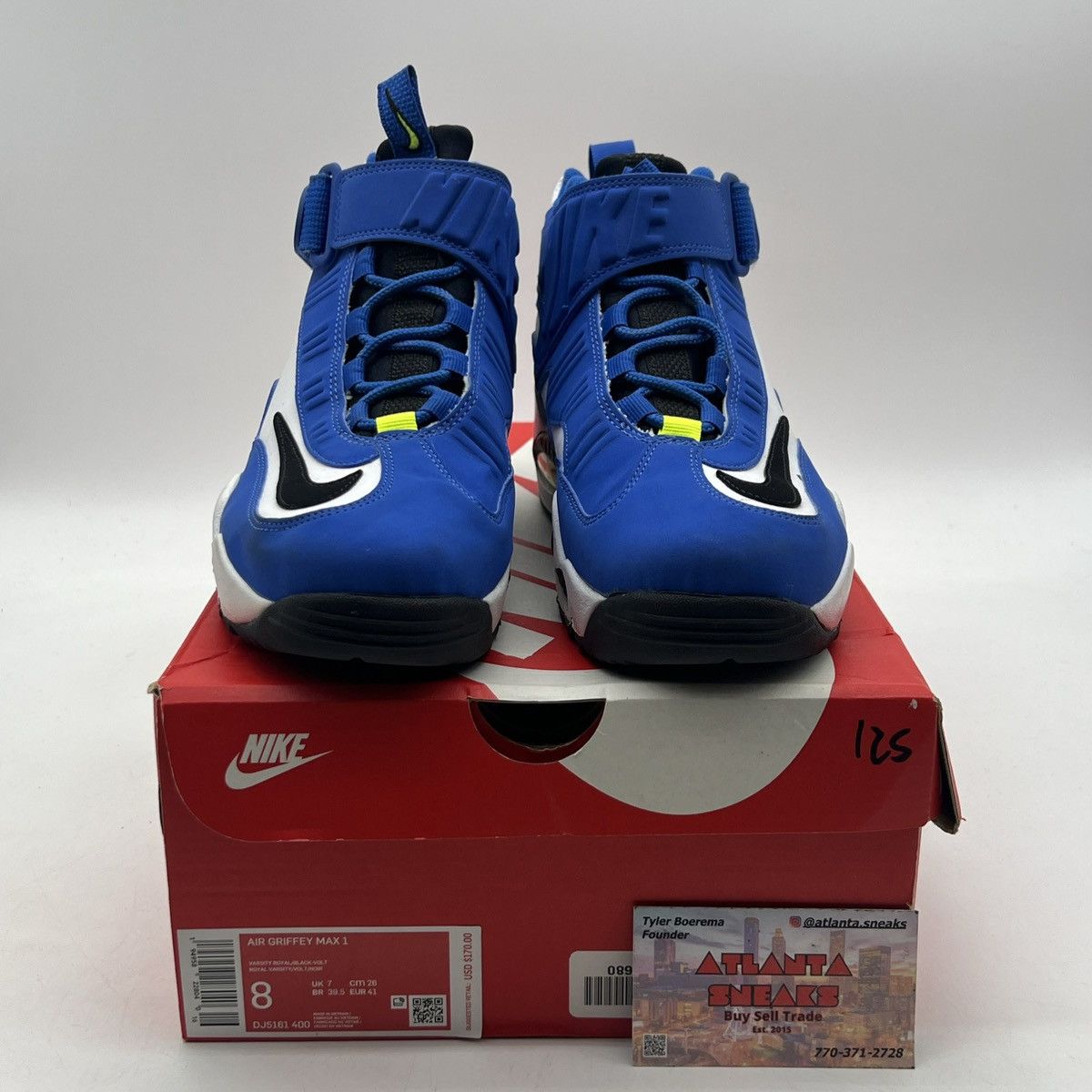 Nike Nike air Griffey max 1 varsity Royal Size US 8 / EU 41 - 2 Thumbnail