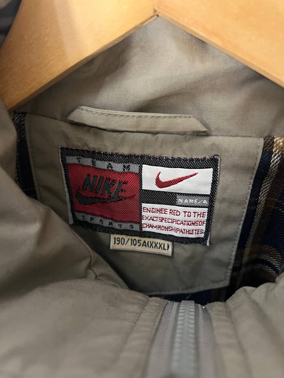 Vintage VERY RARE NIKE RETRO LIGHT JACKET DRILL SWOOSH Y2K 90s USA Size US XL / EU 56 / 4 - 3 Thumbnail
