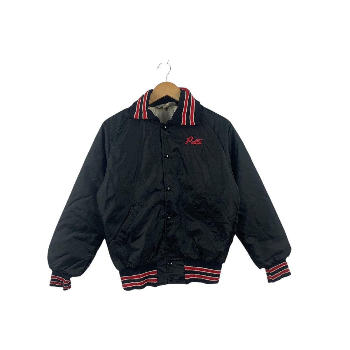 Vintage Vintage 80’ R. DOMRES MASONRY Varsity Bomber Jacket Size US S / EU 44-46 / 1 - 1 Thumbnail