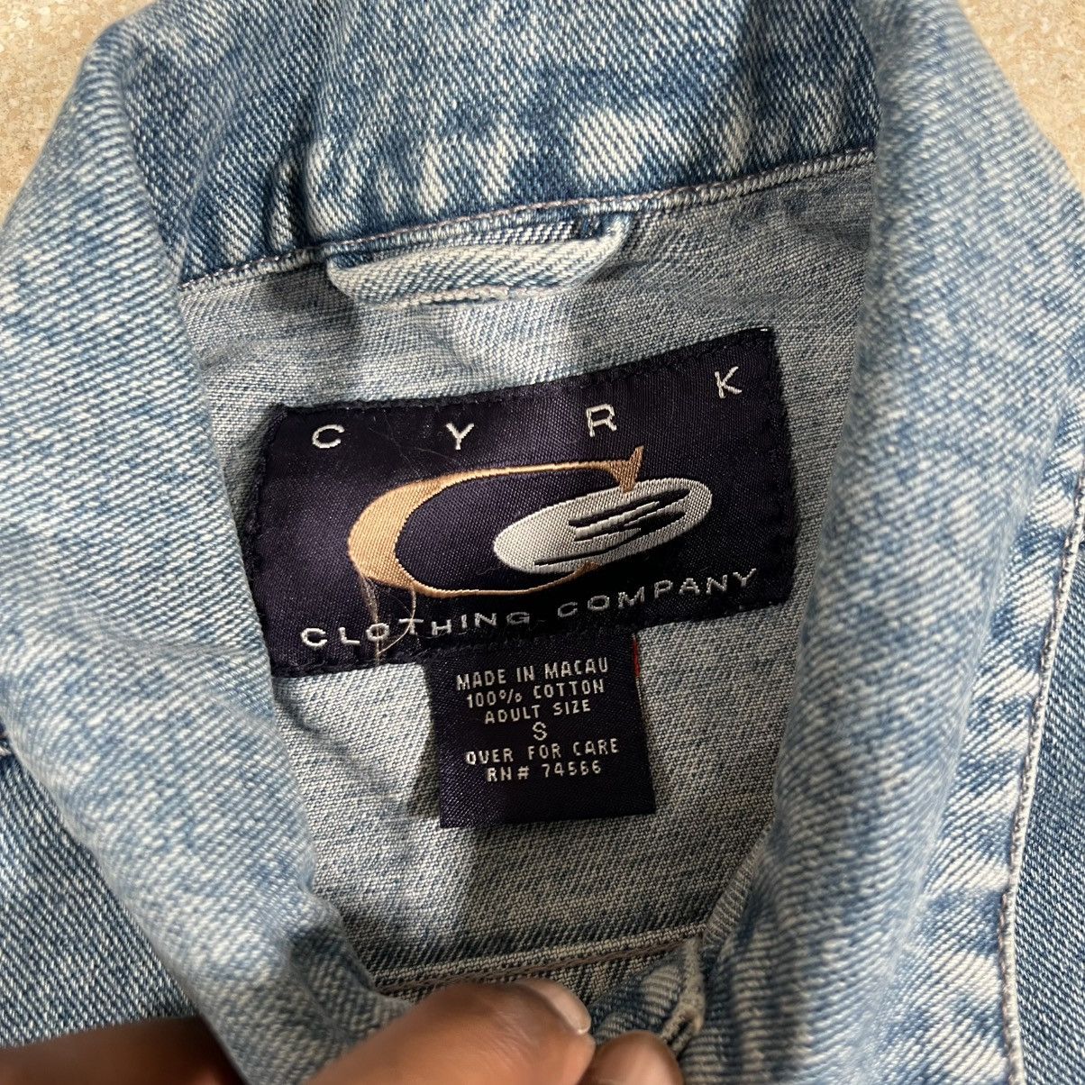Other Vtg 5k Salmon Run Cyrk Clothing Denim Jean Jacket Trucker Size US S / EU 44-46 / 1 - 6 Thumbnail
