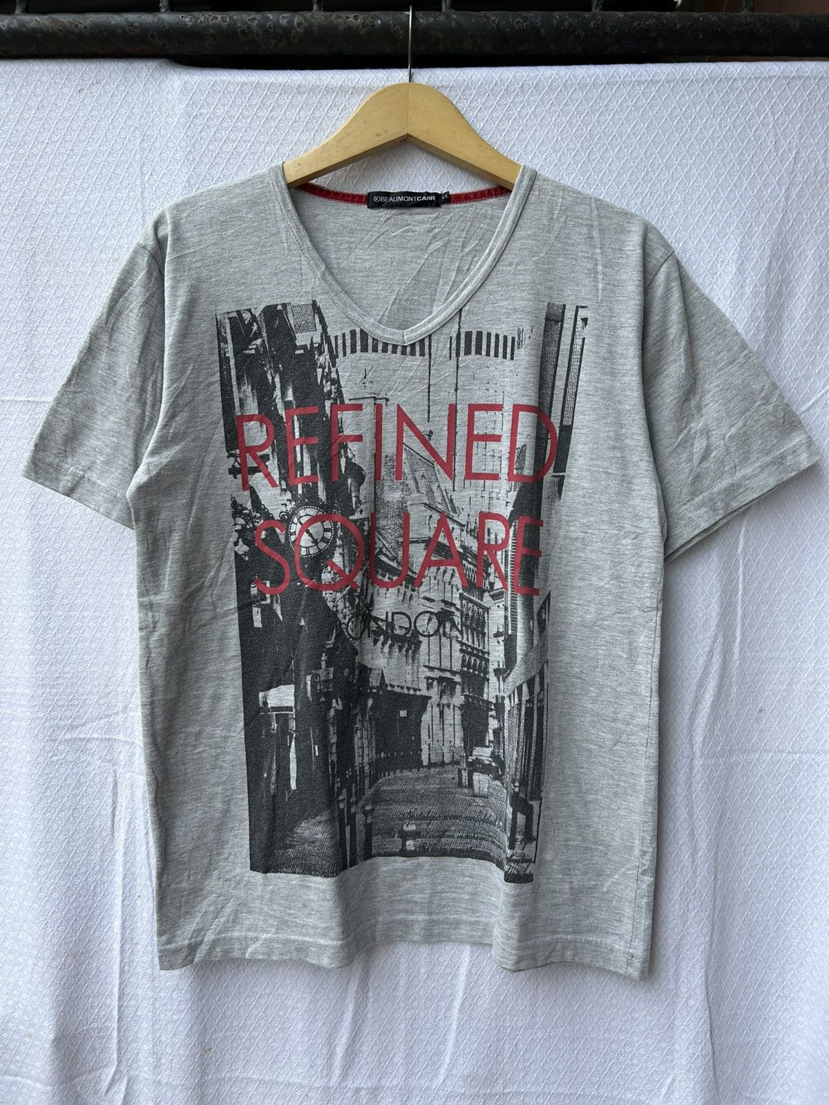 If Six Was Nine × Japanese Brand × Le Grande Bleu (L.G.B.) BeaumontCarr Refined Square London Tee Size US L / EU 52-54 / 3 - 1 Thumbnail