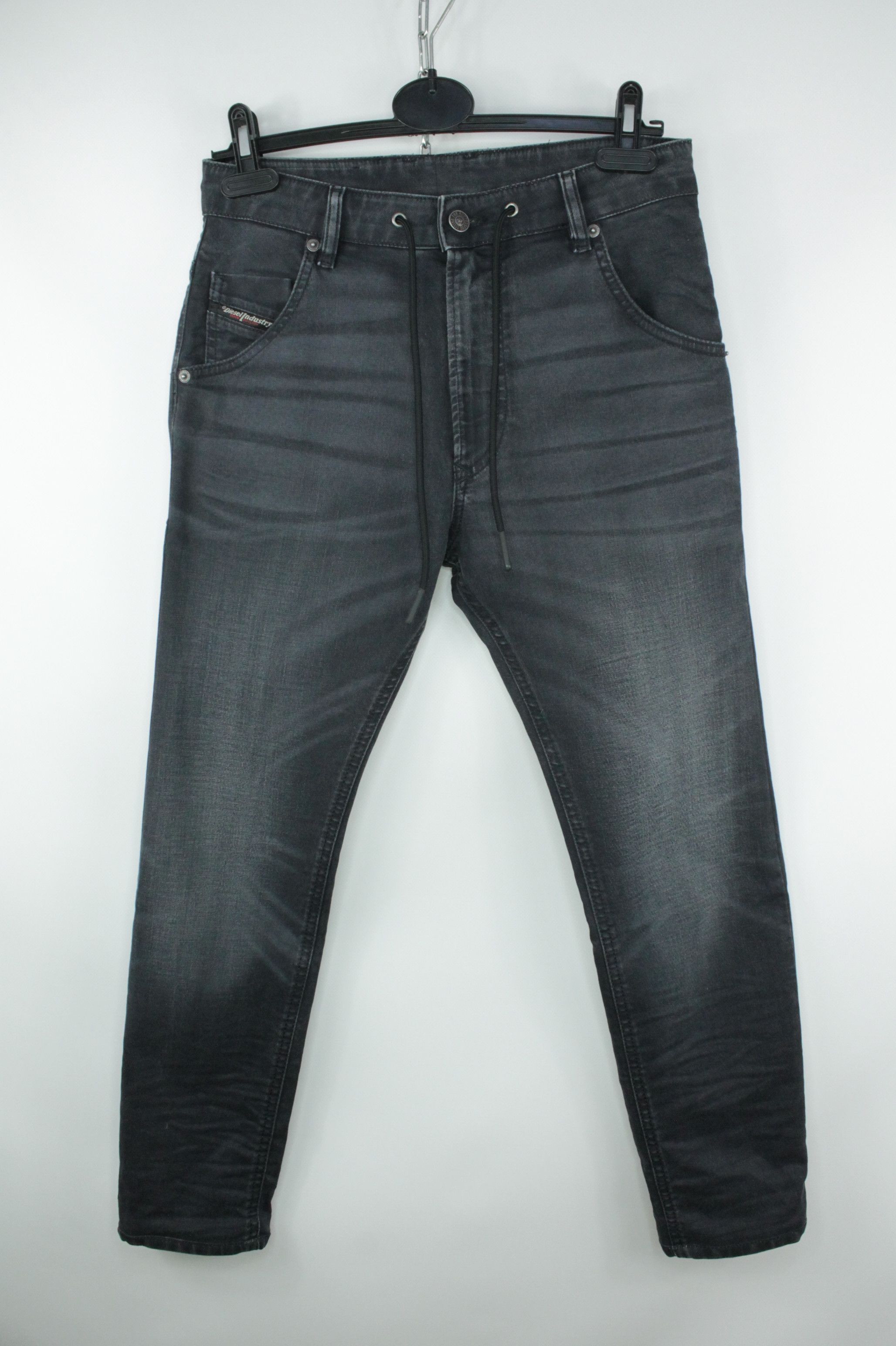 Diesel Diesel KROOLEY-Y-NE Gray Denim Sweat Jeans Men's Size US 28 / EU 44 - 3 Thumbnail