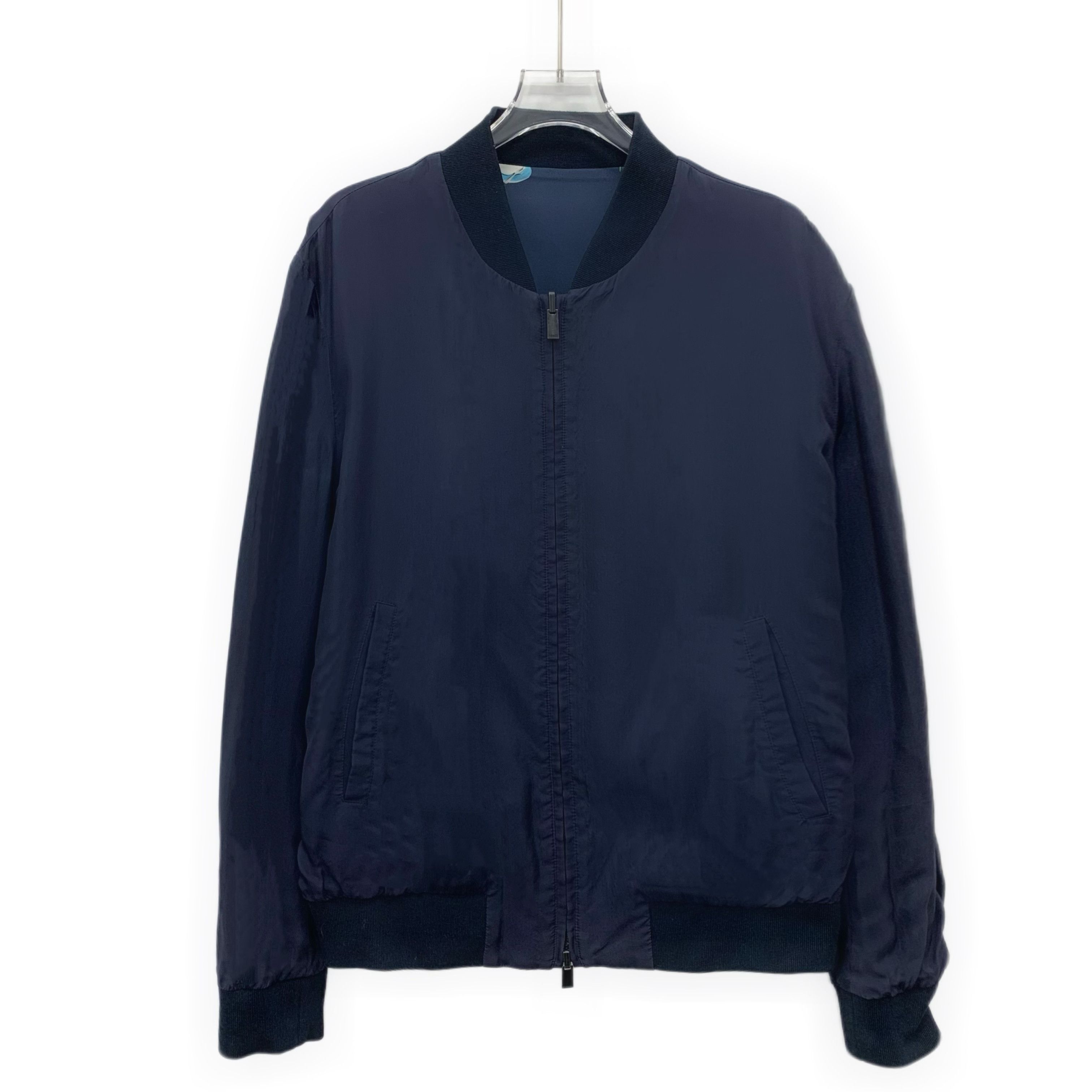 Fendi Fendi Navy Cartoon Print Silk Reversible Jacket (Size 48) Size US M / EU 48-50 / 2 - 3 Thumbnail