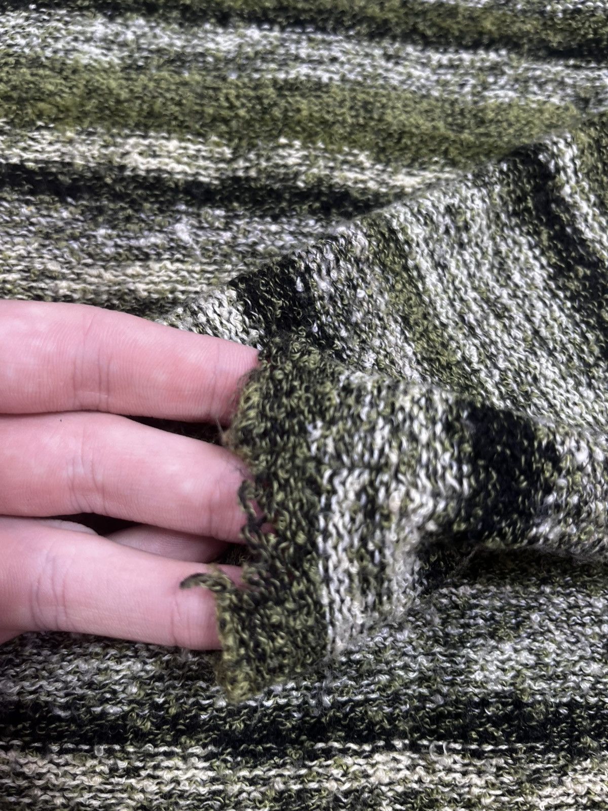 Vintage Vintage Y2K striped turtleneck sweater 00s old money style Size M / US 6-8 / IT 42-44 - 9 Thumbnail