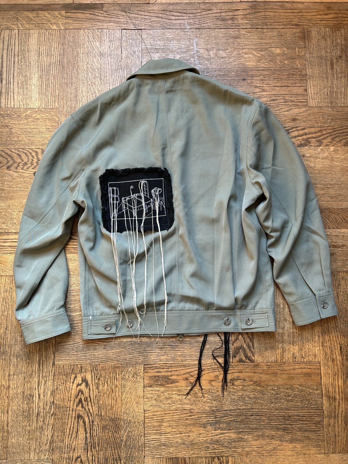 Song For The Mute SS21 Native Embroidered Patch Jacket Size US S / EU 44-46 / 1 - 2 Thumbnail