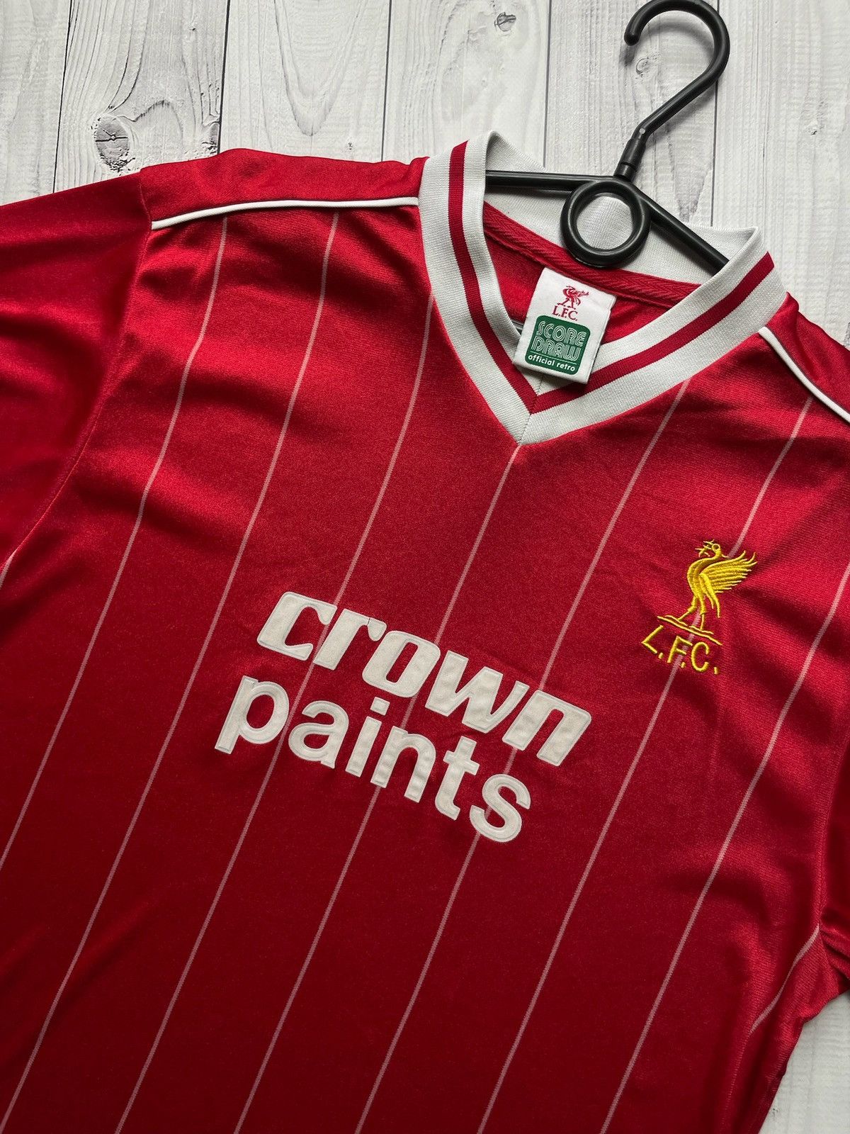 Vintage Vintage Liverpool soccer jersey retro jersey rare M Size US M / EU 48-50 / 2 - 2 Thumbnail