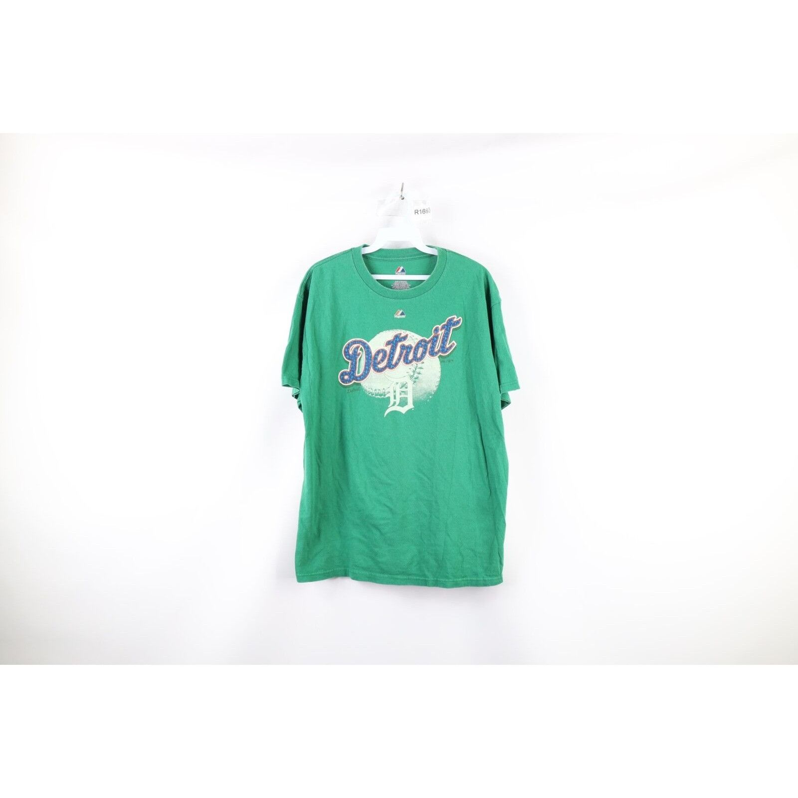 Majestic Vintage Majestic St Patricks Detroit Tigers Baseball T-Shirt Size US L / EU 52-54 / 3 - 1 Thumbnail
