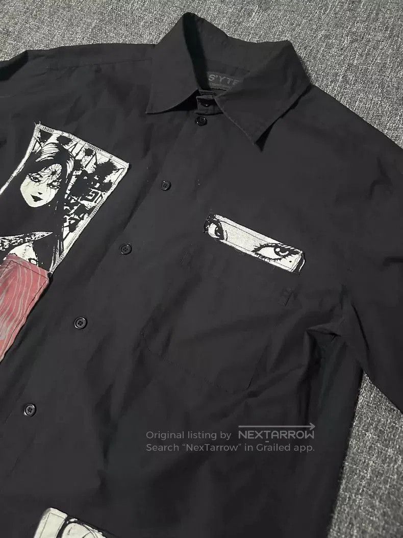 Yohji Yamamoto Yohji Yamamoto Long Sleeve Shirt with Prints. Size US M / EU 48-50 / 2 - 2 Thumbnail