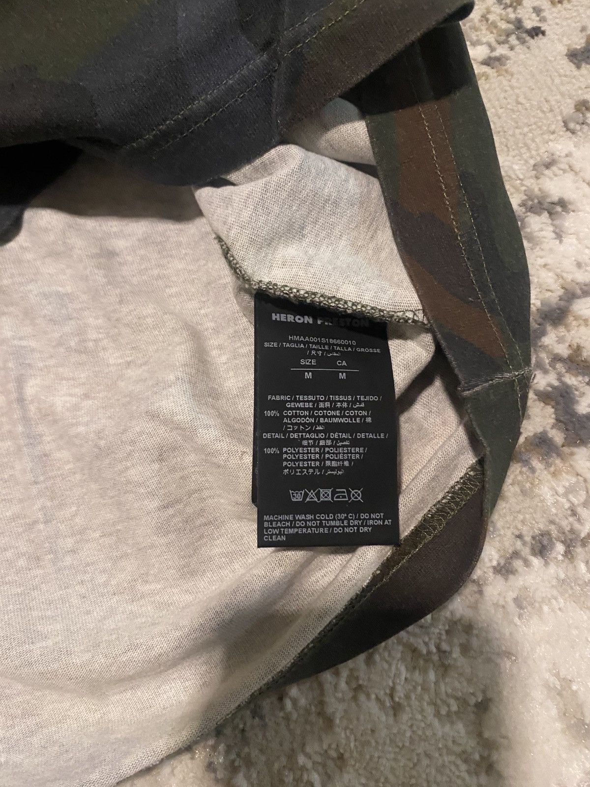 Heron Preston Heron Preston Classic Multi Camo TShirt Size US M / EU 48-50 / 2 - 5 Thumbnail