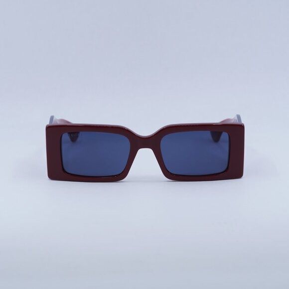 Gucci 🕶️ New Gucci GG1860S 003 Sunglasses - Burgundy/Blue/Red Size ONE SIZE - 2 Thumbnail