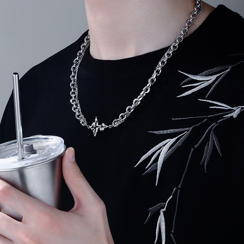 Other Dark STEAL! Y2K Chains Necklace Chain Size ONE SIZE - 4 Thumbnail