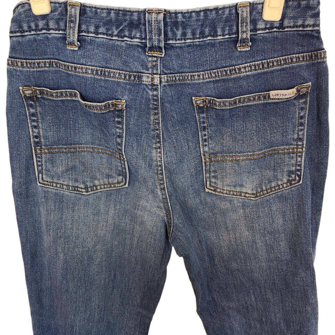 Carhartt Carhartt Womens Original Fit Straight Leg Jeans Sz 8S Denim Size 30" / US 8 / IT 44 - 7 Thumbnail