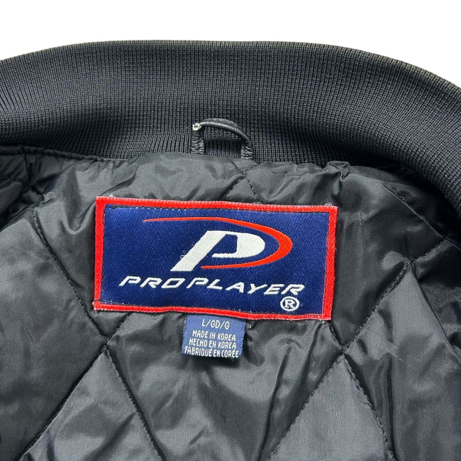 NFL VTG 90s ATLANTA FALCONS PRO PLAYER VARSITY JACKET BLACK Size US L / EU 52-54 / 3 - 5 Thumbnail