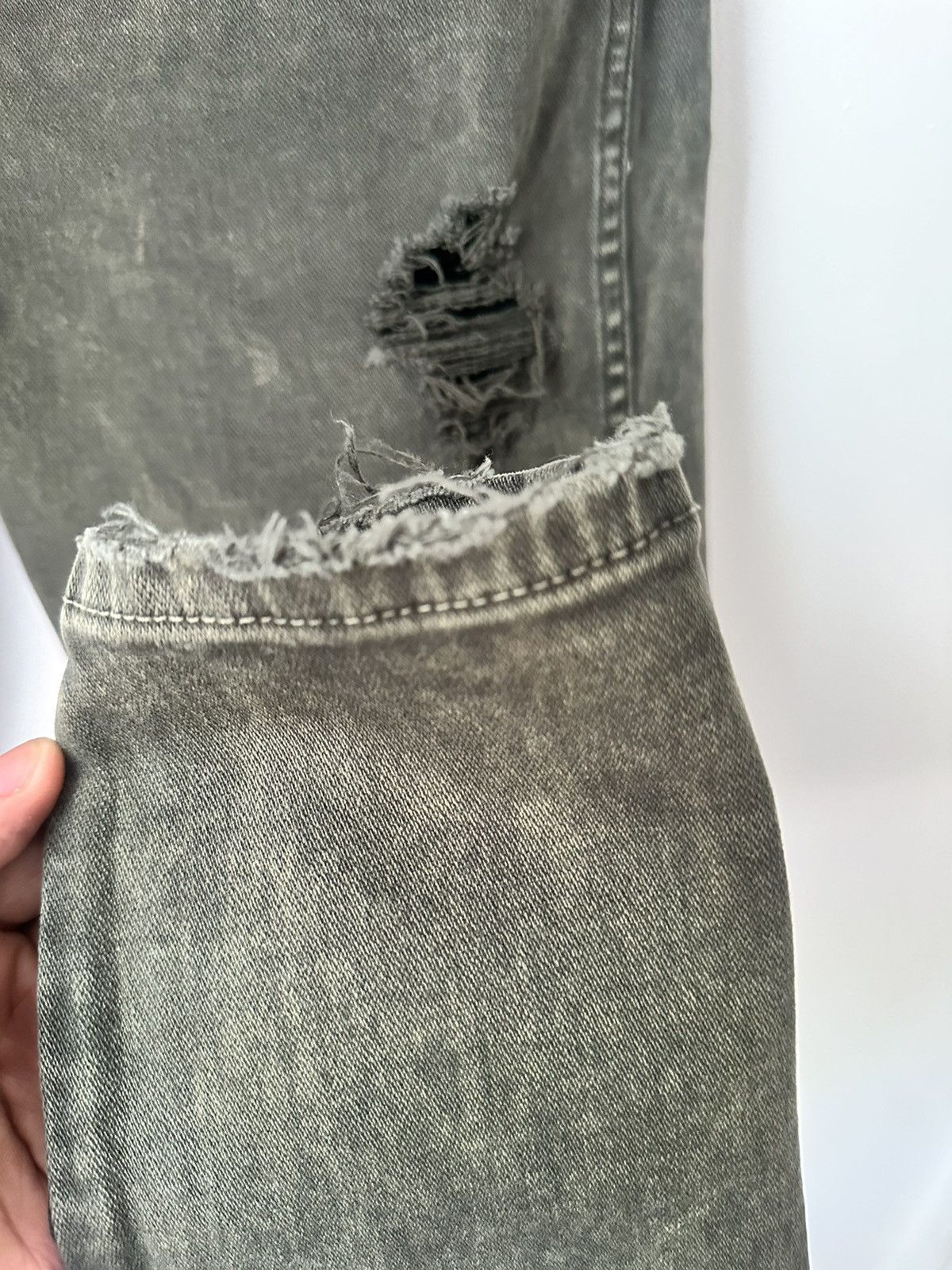 Vintage × Zara Distressed Denim Size US 31 - 5 Thumbnail