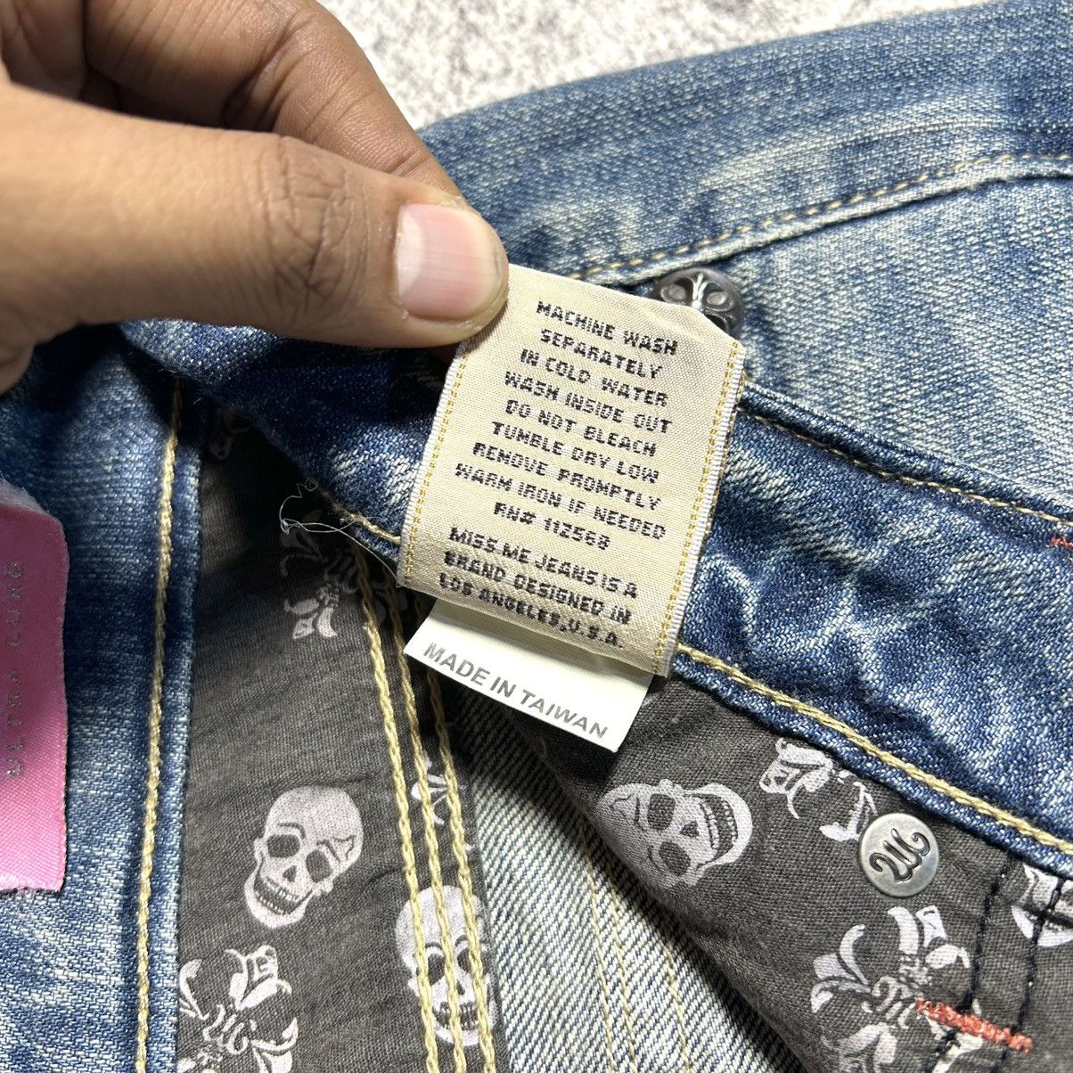 Japanese Brand Vintage Rare Missme Flared Denim Patch Art Size US 30 / EU 46 - 18 Thumbnail