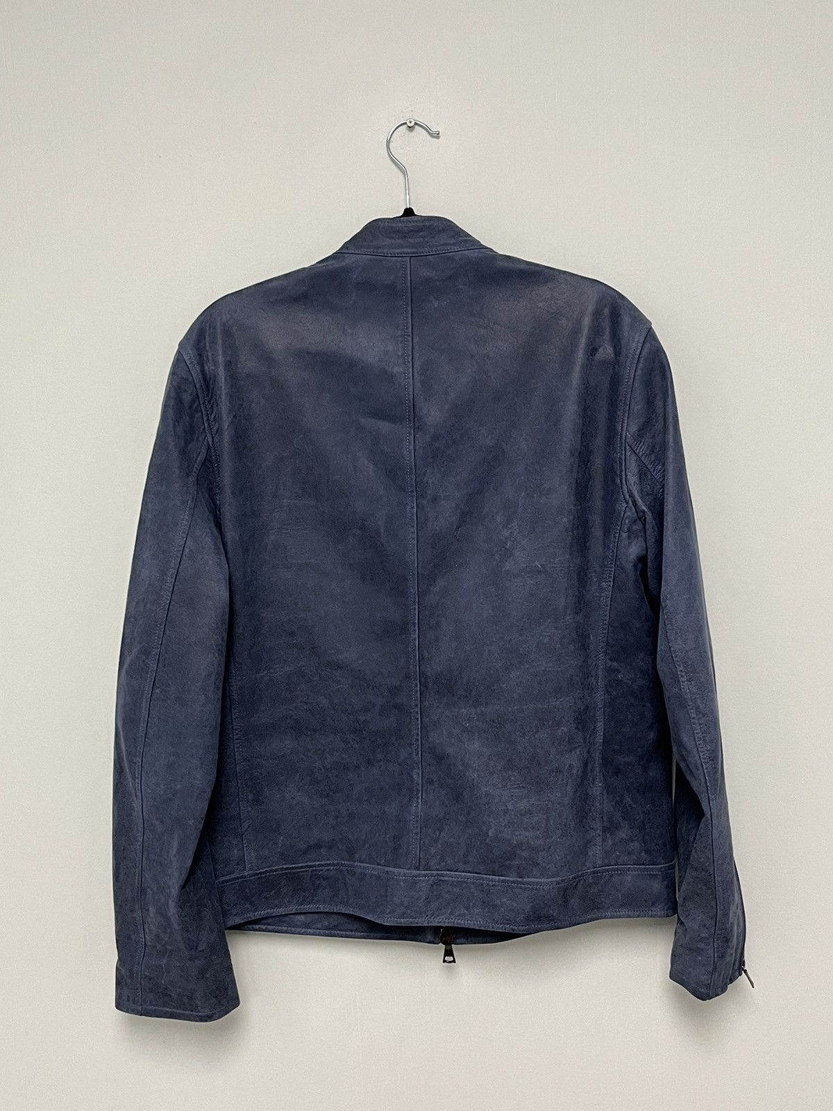 John Varvatos Zipfront leather jacket. 52 Size US L / EU 52-54 / 3 - 5 Thumbnail