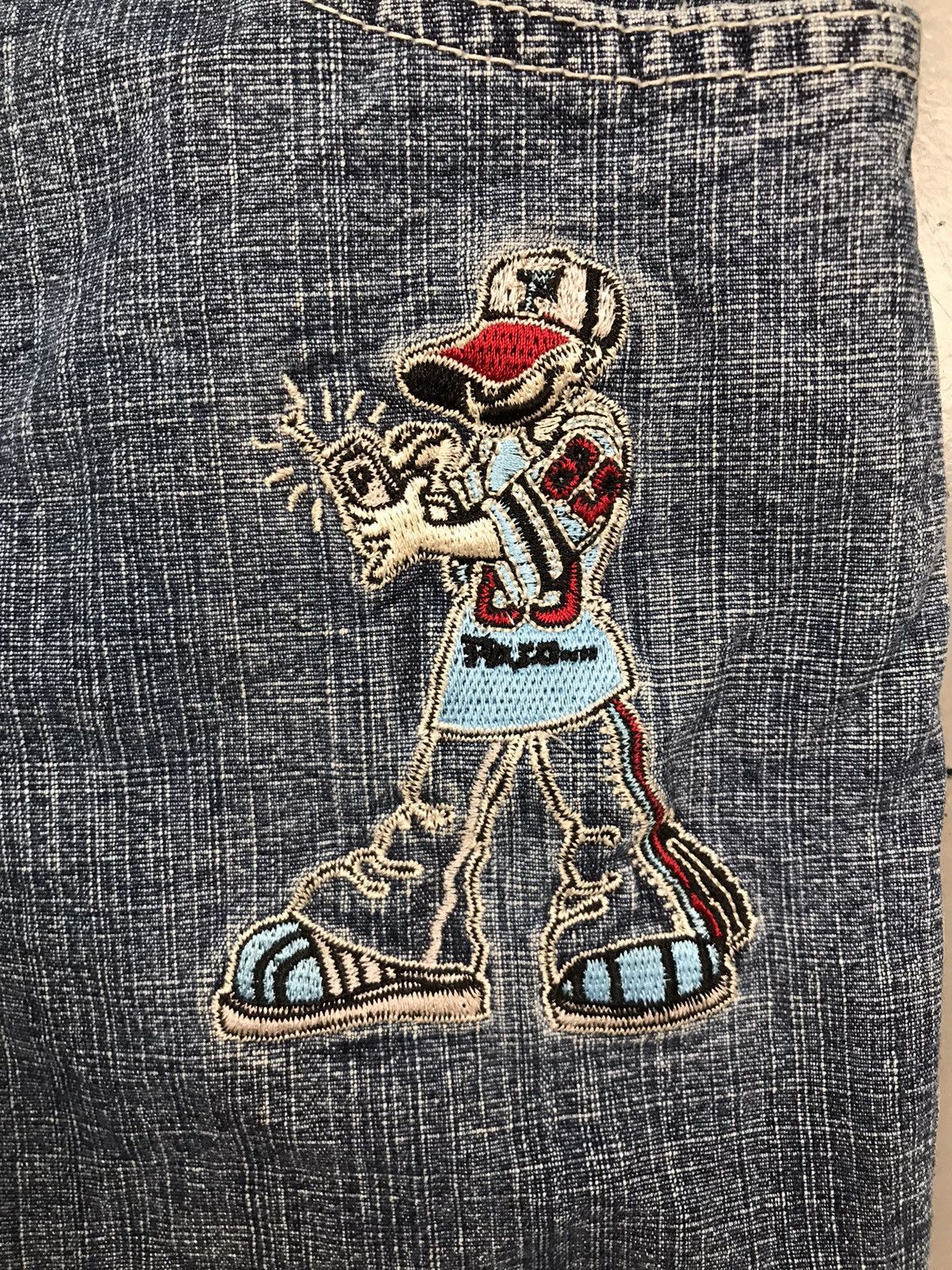 JNCO × Vintage Vintage paco crazy boy embroidered loose fit denim Size US 36 / EU 52 - 5 Thumbnail