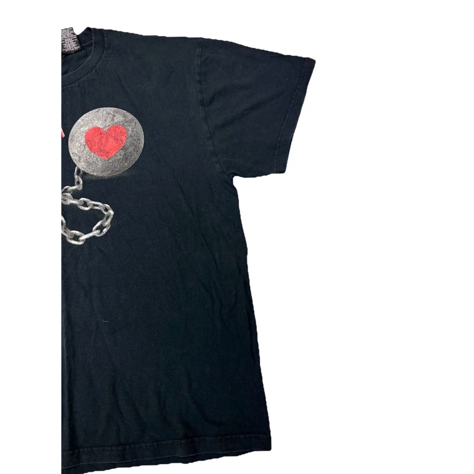 Vintage VINTAGE Ace Of Hearts T-Shirt Black XL Adults Short Sleeve "Sorry I’m Taken" Mens Size US XL / EU 56 / 4 - 3 Thumbnail