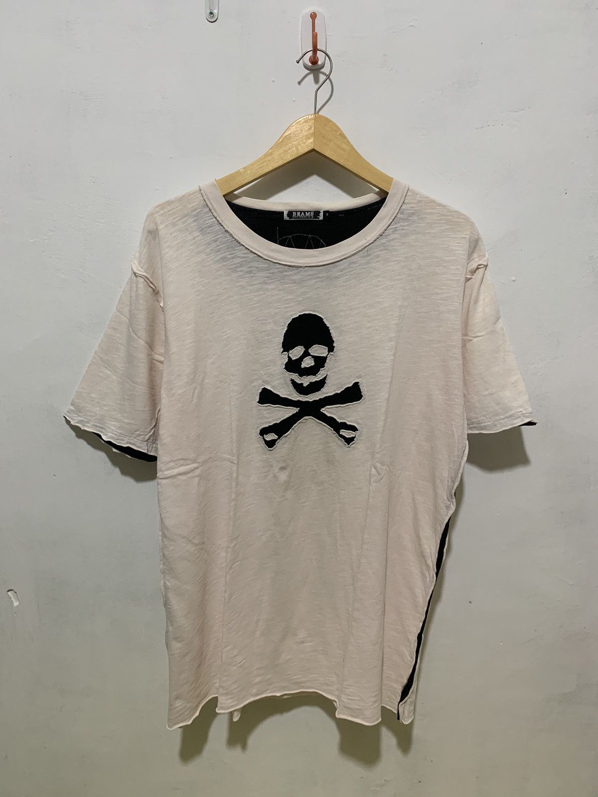 Beams Japan Beams Double layer tshirt Skull punk Size US M / EU 48-50 / 2 - 2 Thumbnail
