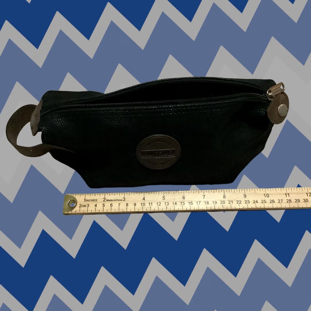 Vintage Manscaped The Shed Black Brown Mens Toiletry Travel Storage Bag H2O Resistant Bag Only Black Polyester PVC 8.5 x 5 x 4 in Mens Small Travel Pouch Size ONE SIZE - 1 Thumbnail