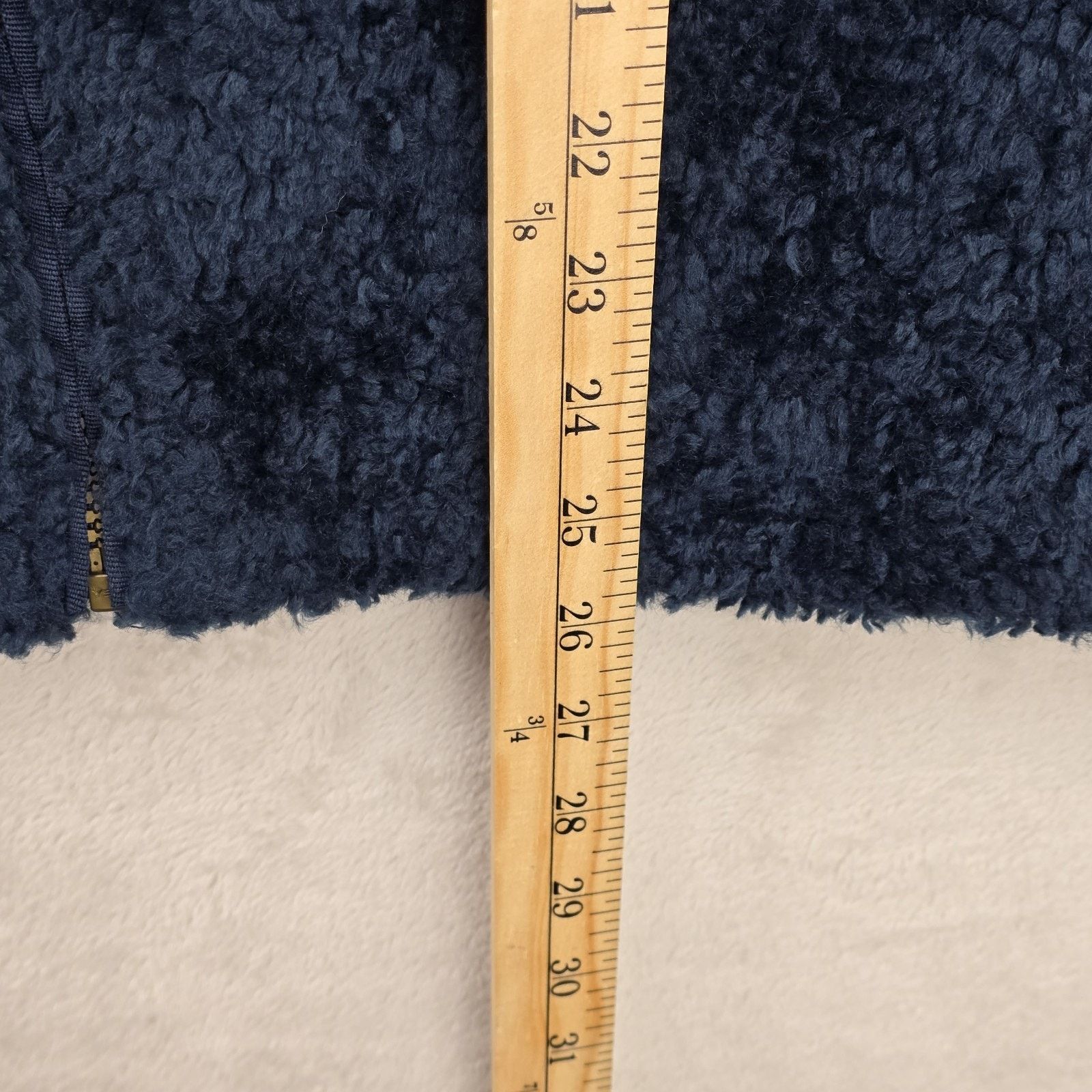 Pendleton Pendleton Sherpa Fleece Jacket Womens Large Dark Blue Fuzzy Size L / US 10 / IT 46 - 13 Thumbnail