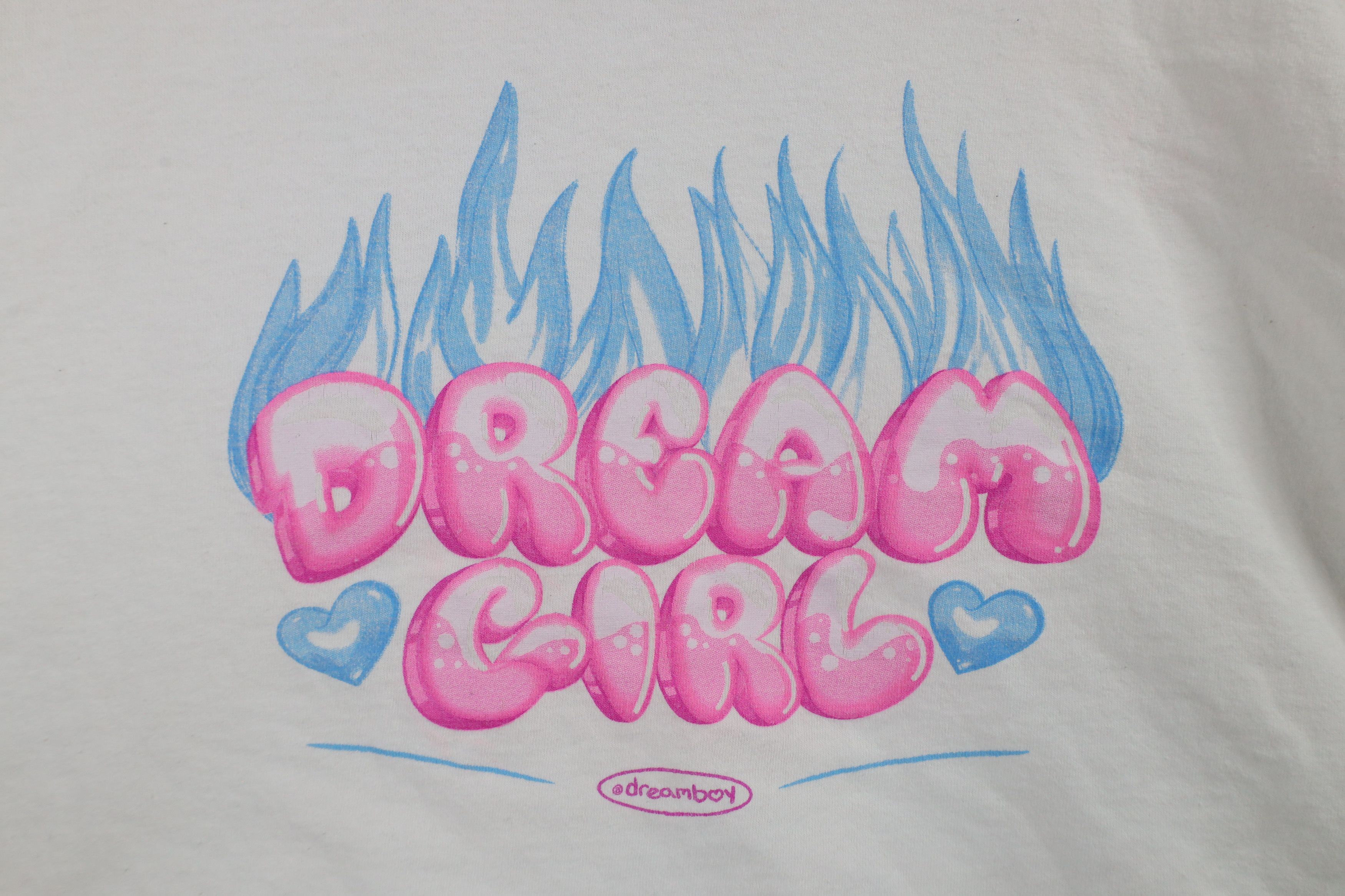 Vintage Vintage Y2K Dream Boy Anime Girl Fire Flames T-Shirt USA Size L / US 10 / IT 46 - 4 Thumbnail