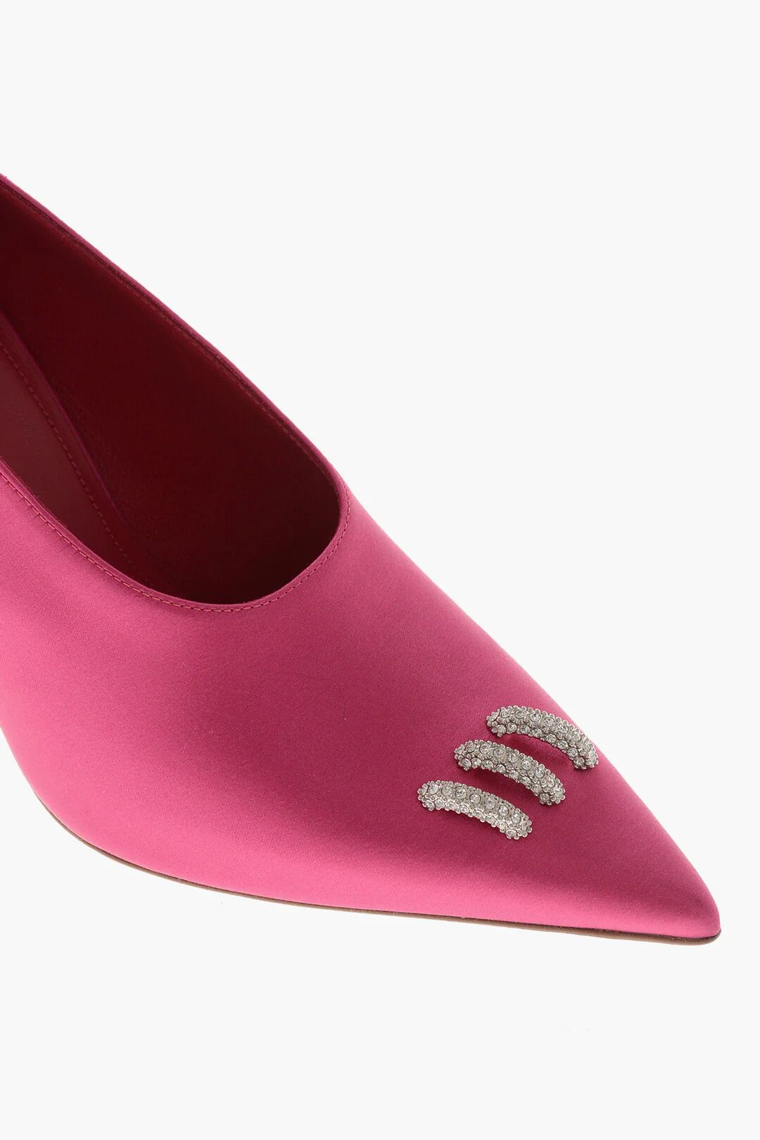 Givenchy og1mm0326 Heel Satin Pumps in Pink Size US 7 / IT 37 - 4 Thumbnail