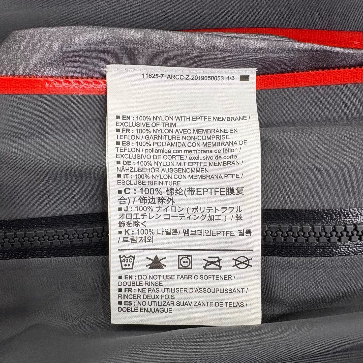 Arc'teryx Arcteryx Alpha FL GTX Waterproof Windproof Logo Jacket Size XS / US 0-2 / IT 36-38 - 5 Thumbnail