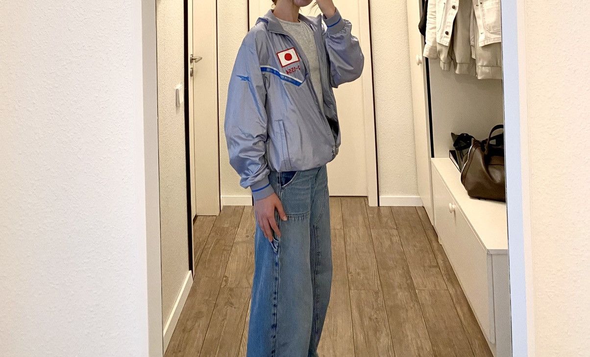 Asics Original ASICS Japan National Team Track Jacket Vintage Size US M / EU 48-50 / 2 - 1 Thumbnail