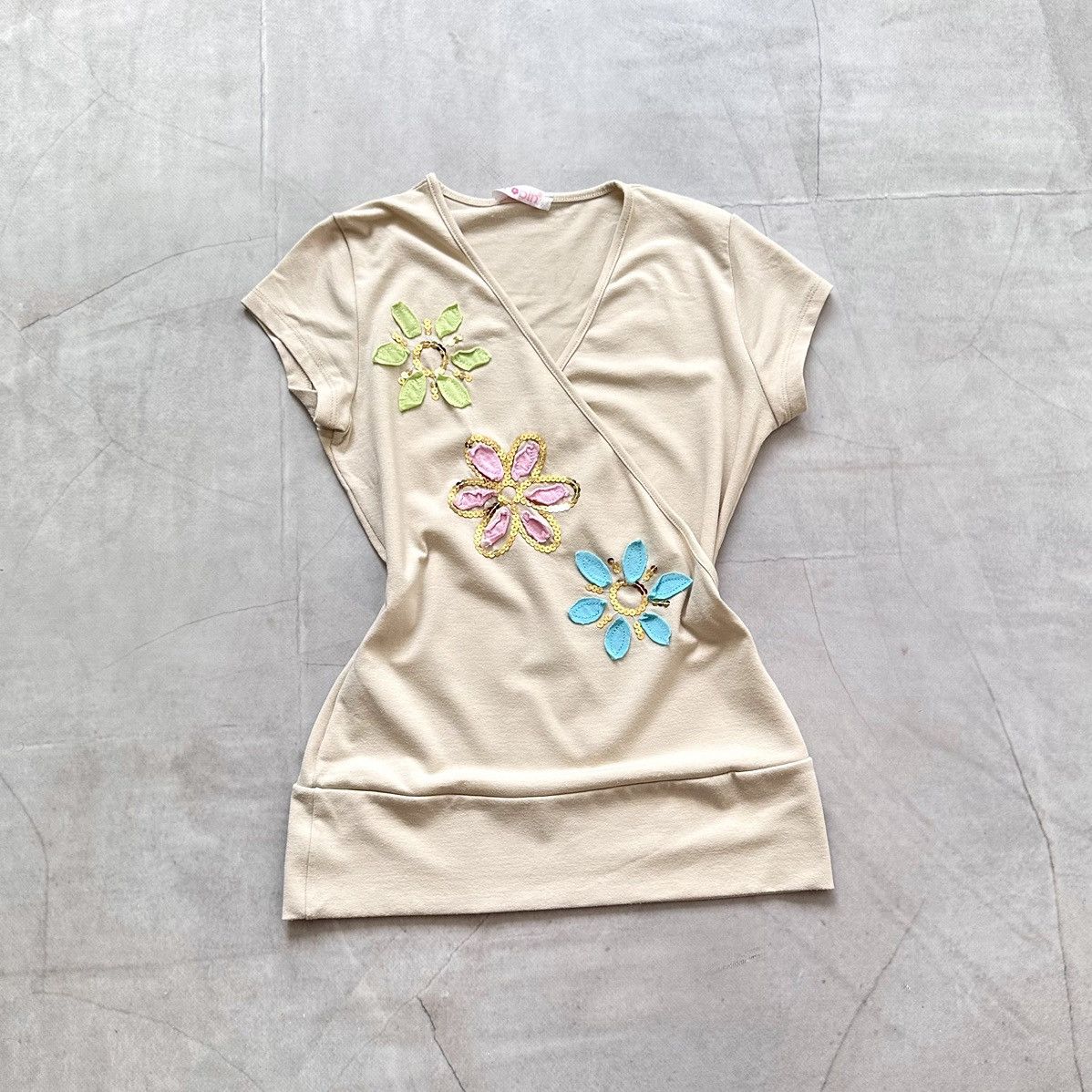 Hysteric Glamour Japan Cute Floral Hysteric Glamour Style Wrap T-Shirt Top Size M / US 6-8 / IT 42-44 - 1 Thumbnail