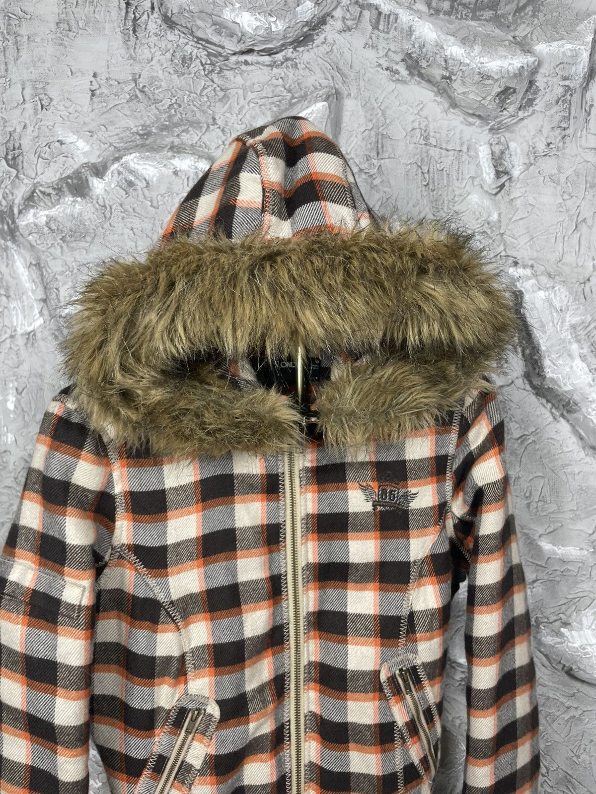 00s Y2K MURDER LICENSE real fur jaket｜SOLD) a 2000s Mihara