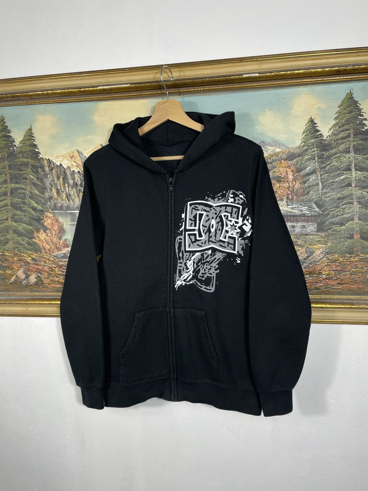 DC × Vintage Dc Retro 00s Sweatshirt Skate Drip Swag Rap Hiphop Cyber Size US S / EU 44-46 / 1 - 3 Thumbnail