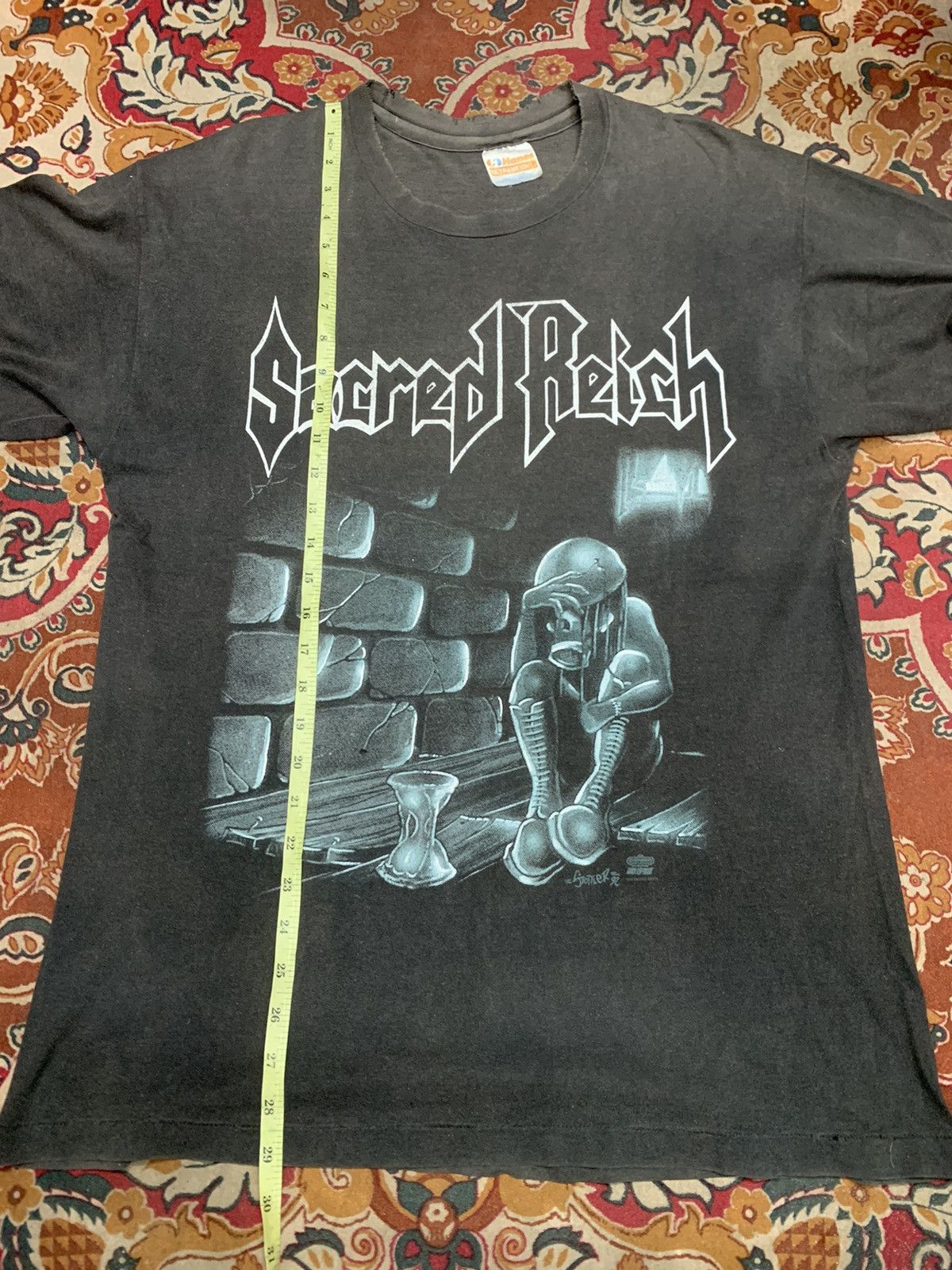 Band Tees × Vintage Saared Reich 90s Size US L / EU 52-54 / 3 - 13 Thumbnail