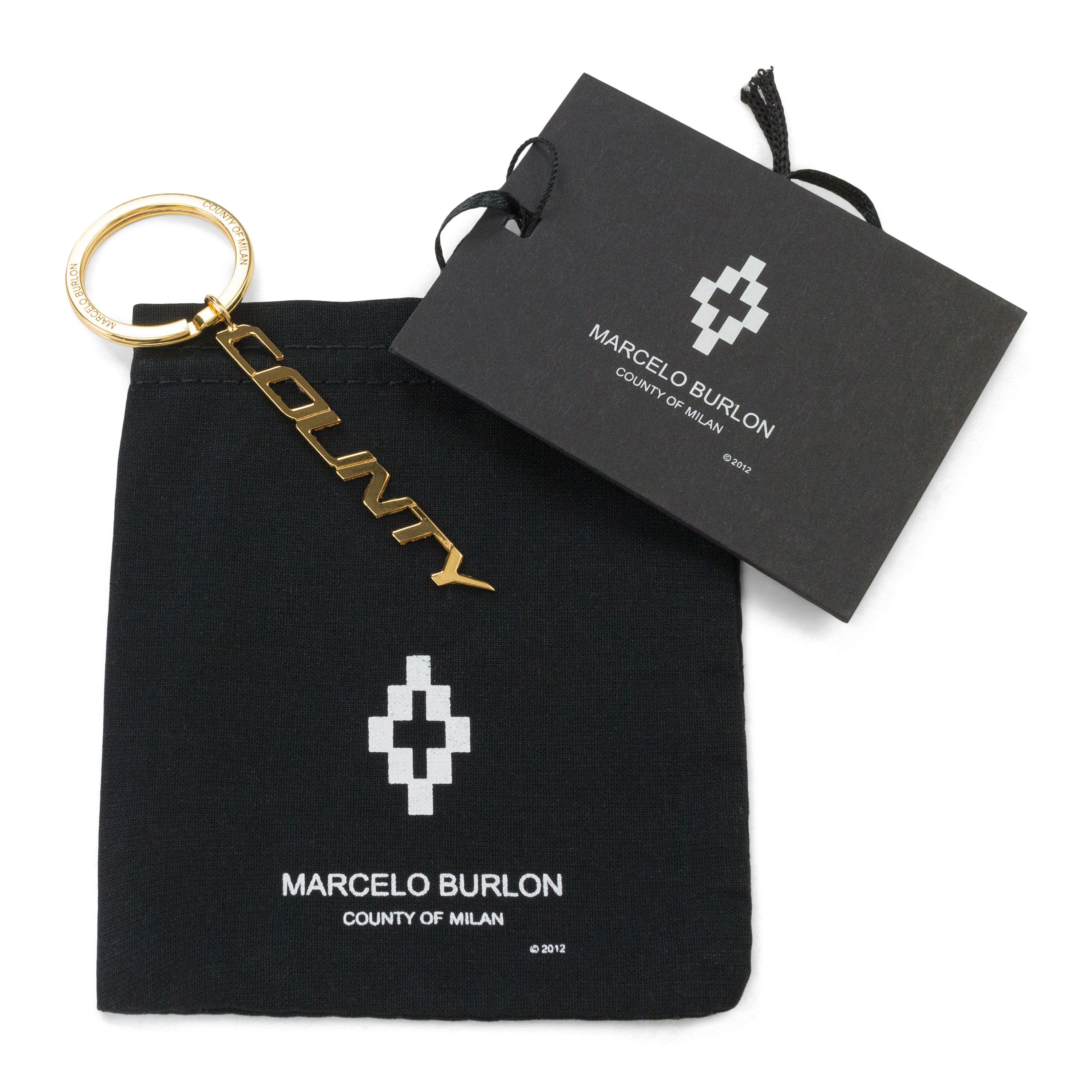 Marcelo Burlon Gold County Keychain Size OS Size ONE SIZE - 1 Thumbnail