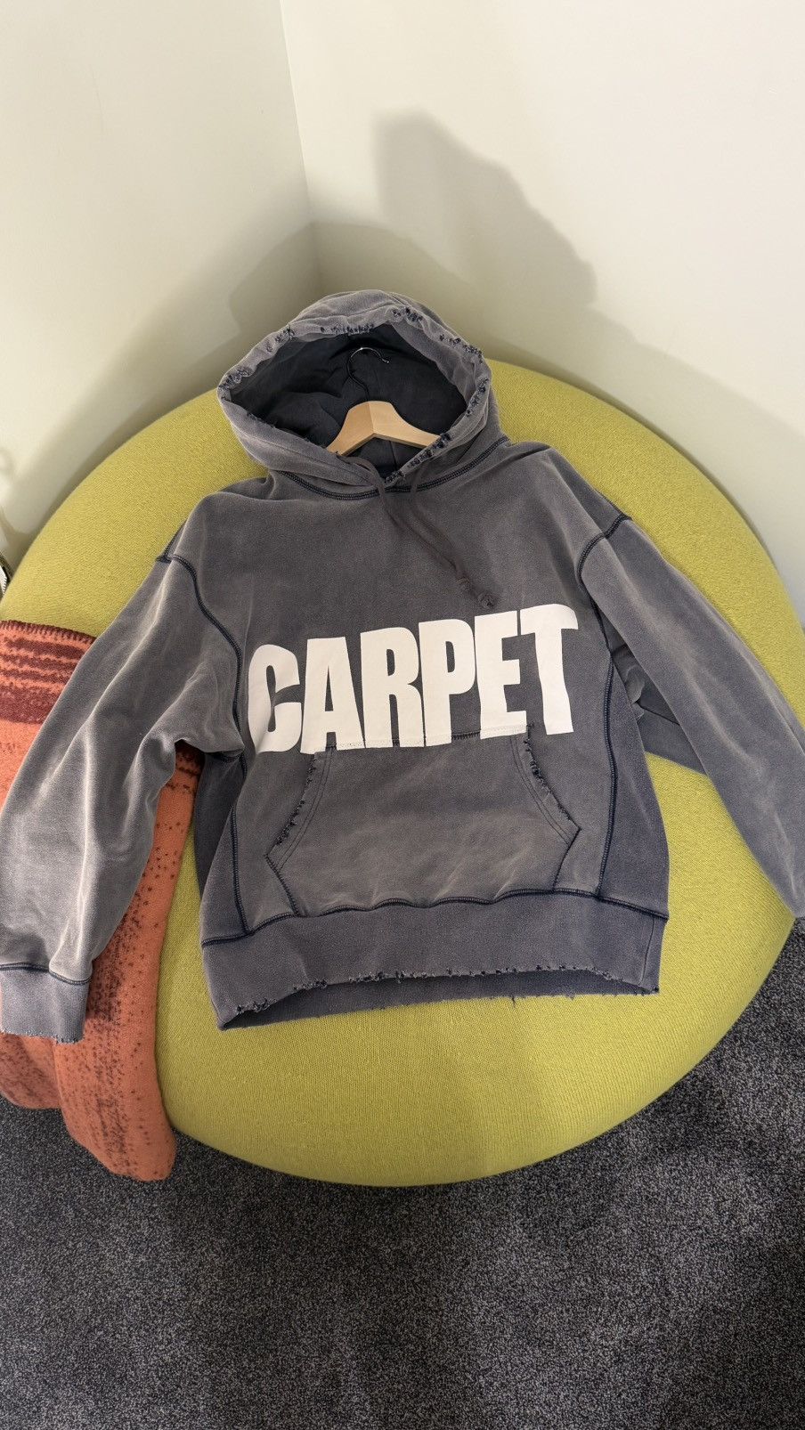 Carpet Company Carpet Company Distressed Hoodie Size US M / EU 48-50 / 2 - 1 Thumbnail
