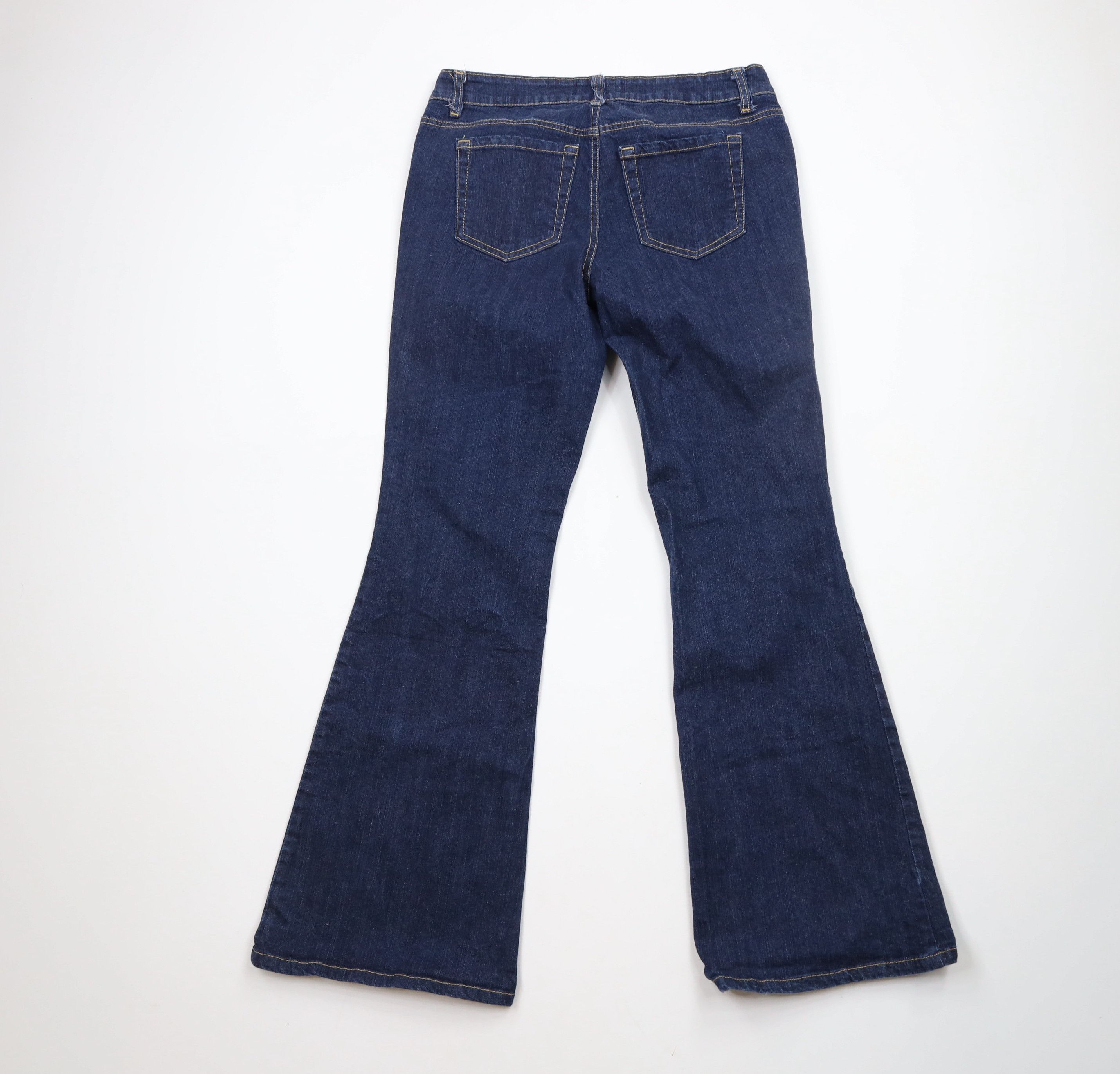 Vintage Vintage 90s Y2K Streetwear Bella Stretch Flared Denim Jeans Size 32" / US 10 / IT 46 - 9 Thumbnail