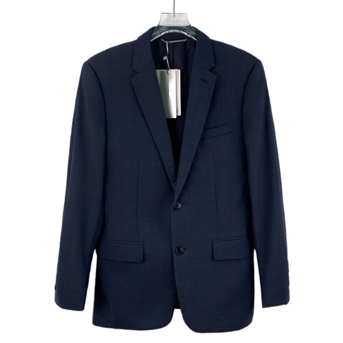 Dior Dior Dark Blue Wool Blazer (44) Size 44R - 1 Thumbnail
