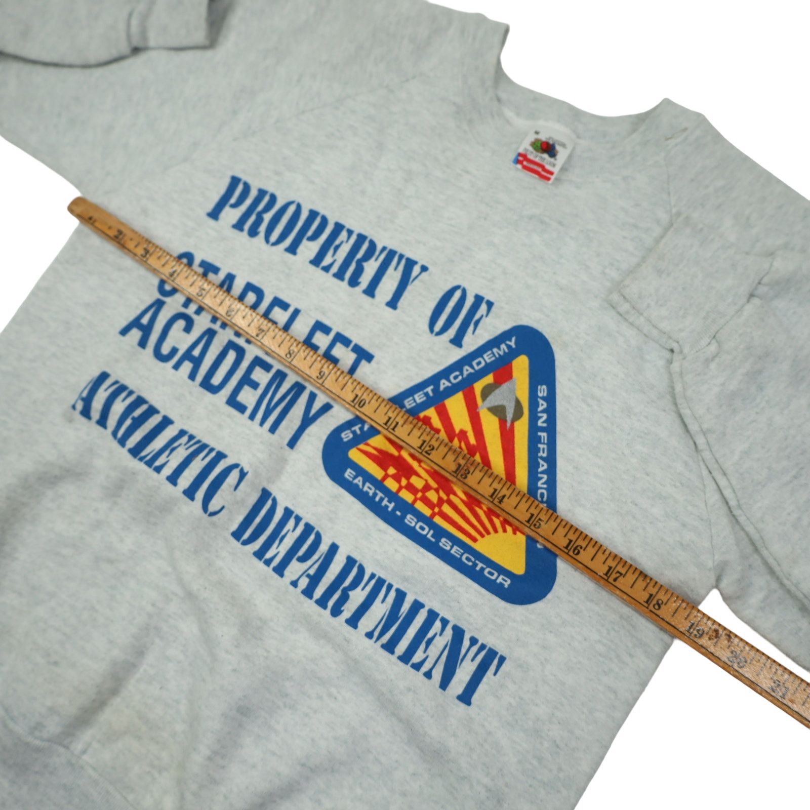 Vintage Vintage Startrek Starfleet Academy Sweatshirt Size US M / EU 48-50 / 2 - 8 Thumbnail