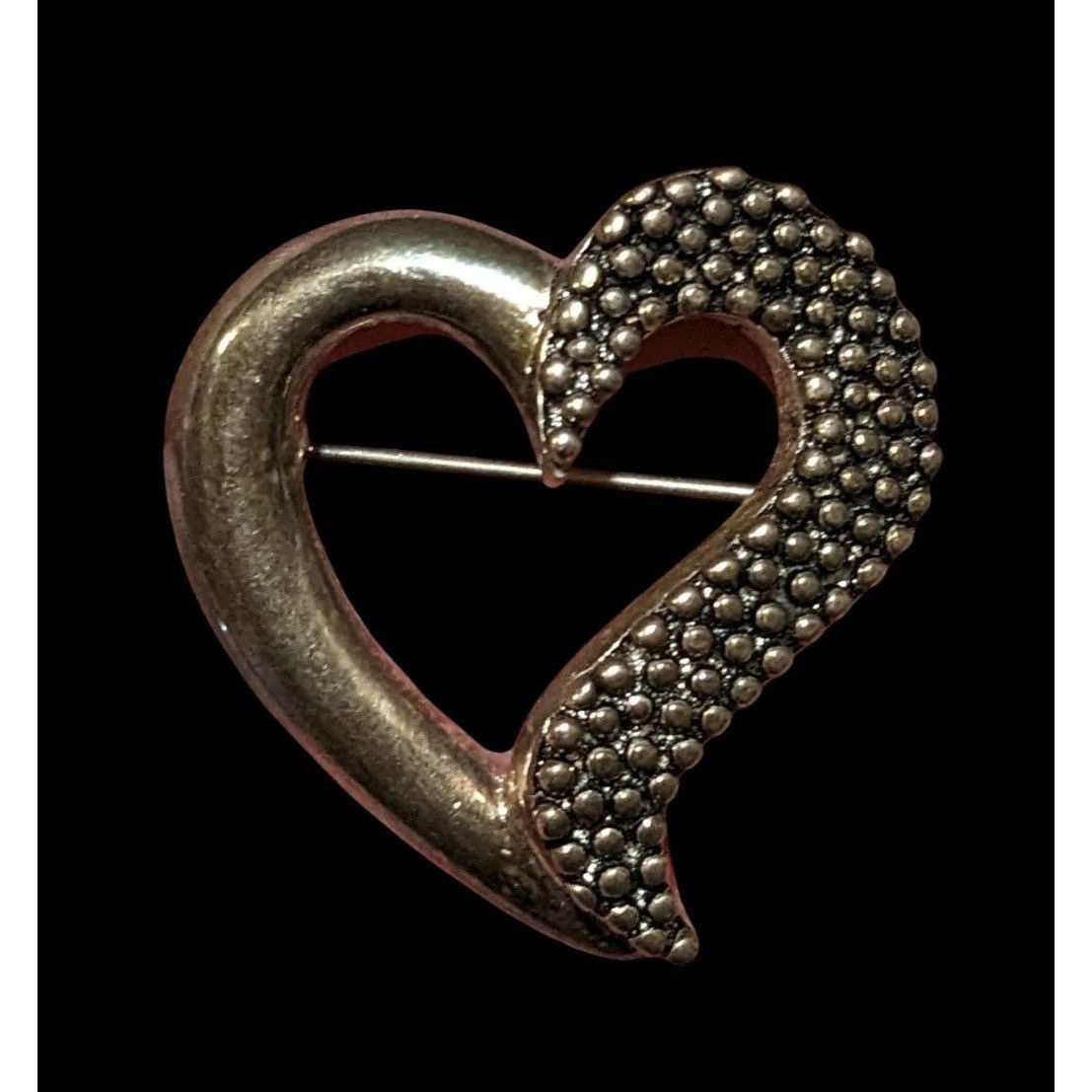 Other Vintage Premier Designs Silver Tone Open Heart Brooch Size ONE SIZE - 4 Thumbnail
