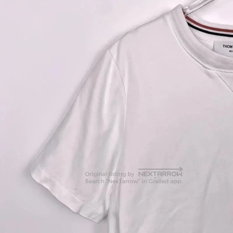 Thom Browne Thom Browne White Cotton Dress for Women . Size M / US 6-8 / IT 42-44 - 3 Thumbnail