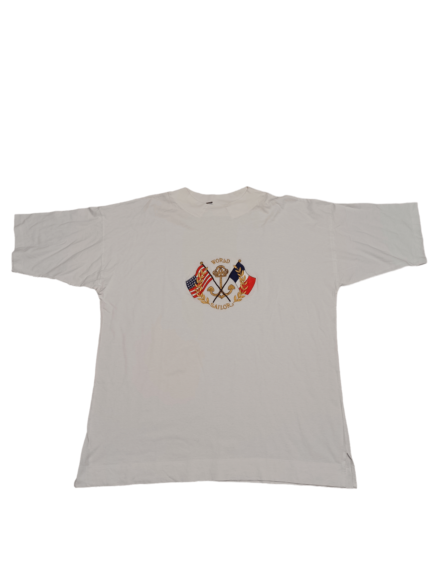 Other MADE IN WESTGERMANY 80S WORLD SAILOR VINTAGE BIGLOGO TEE Size US XXL / EU 58 / 5 - 1 Thumbnail