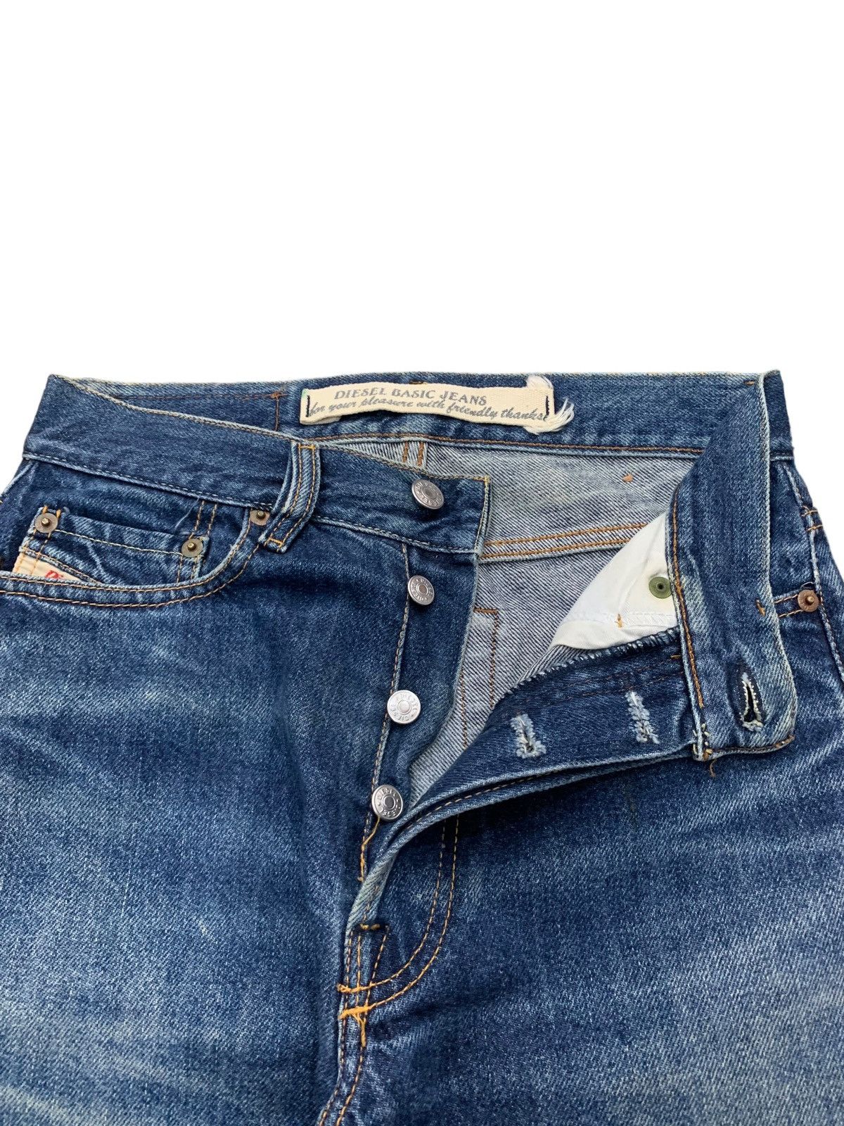 Diesel Diesel Industry Distressed Mod Fellow Denim Pants (AC9) Size US 26 / EU 42 - 11 Thumbnail