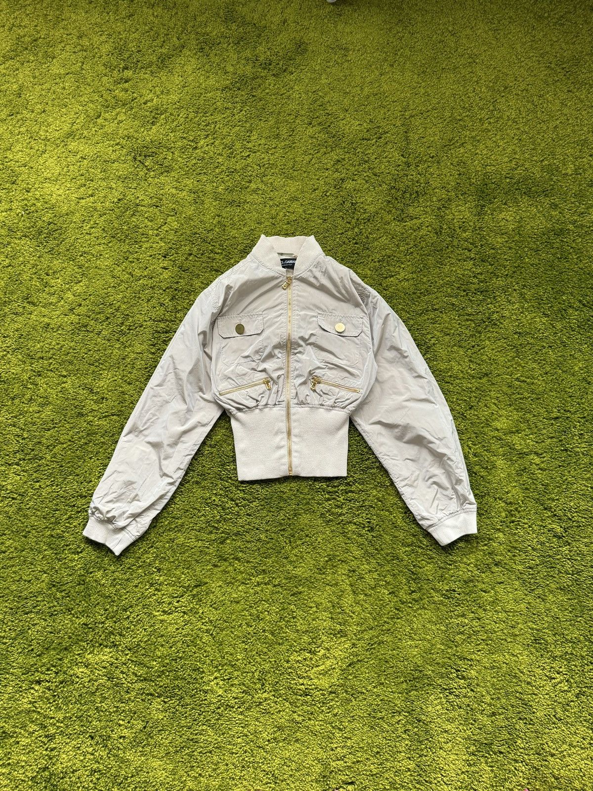 Designer × Dolce & Gabbana Dolce & Gabbana D&G avant garde bomber jacket Size M / US 6-8 / IT 42-44 - 1 Thumbnail