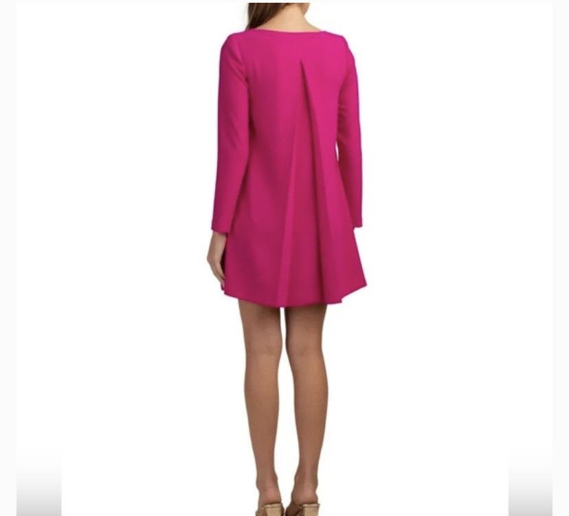 Trina Turk TRINA TURK NWT LAVALIERE DRESS HOT PINK SIZE 12 Pink Dress Size XL / US 12-14 / IT 48-50 - 7 Thumbnail